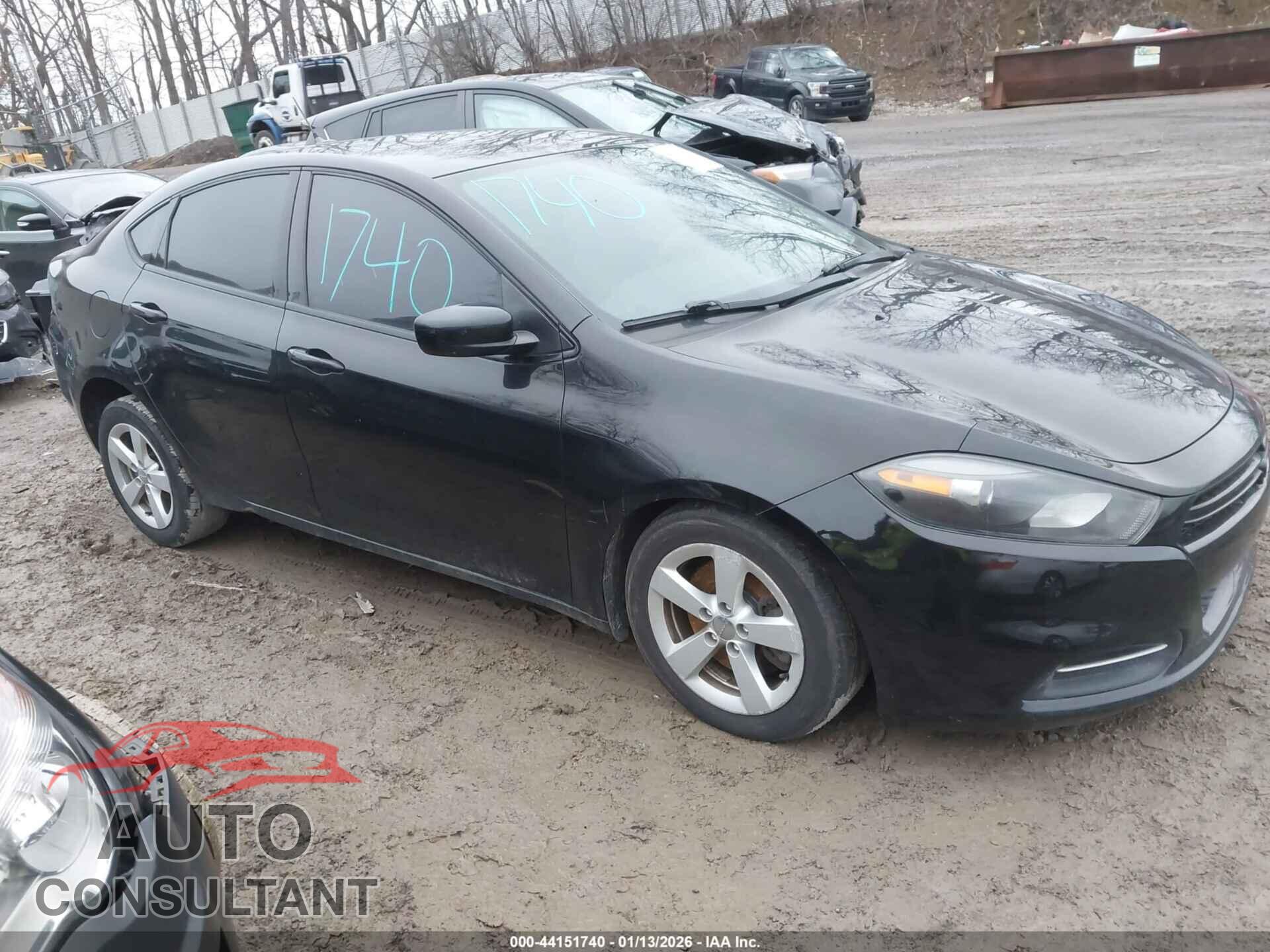 DODGE DART 2016 - 1C3CDFBB2GD644903