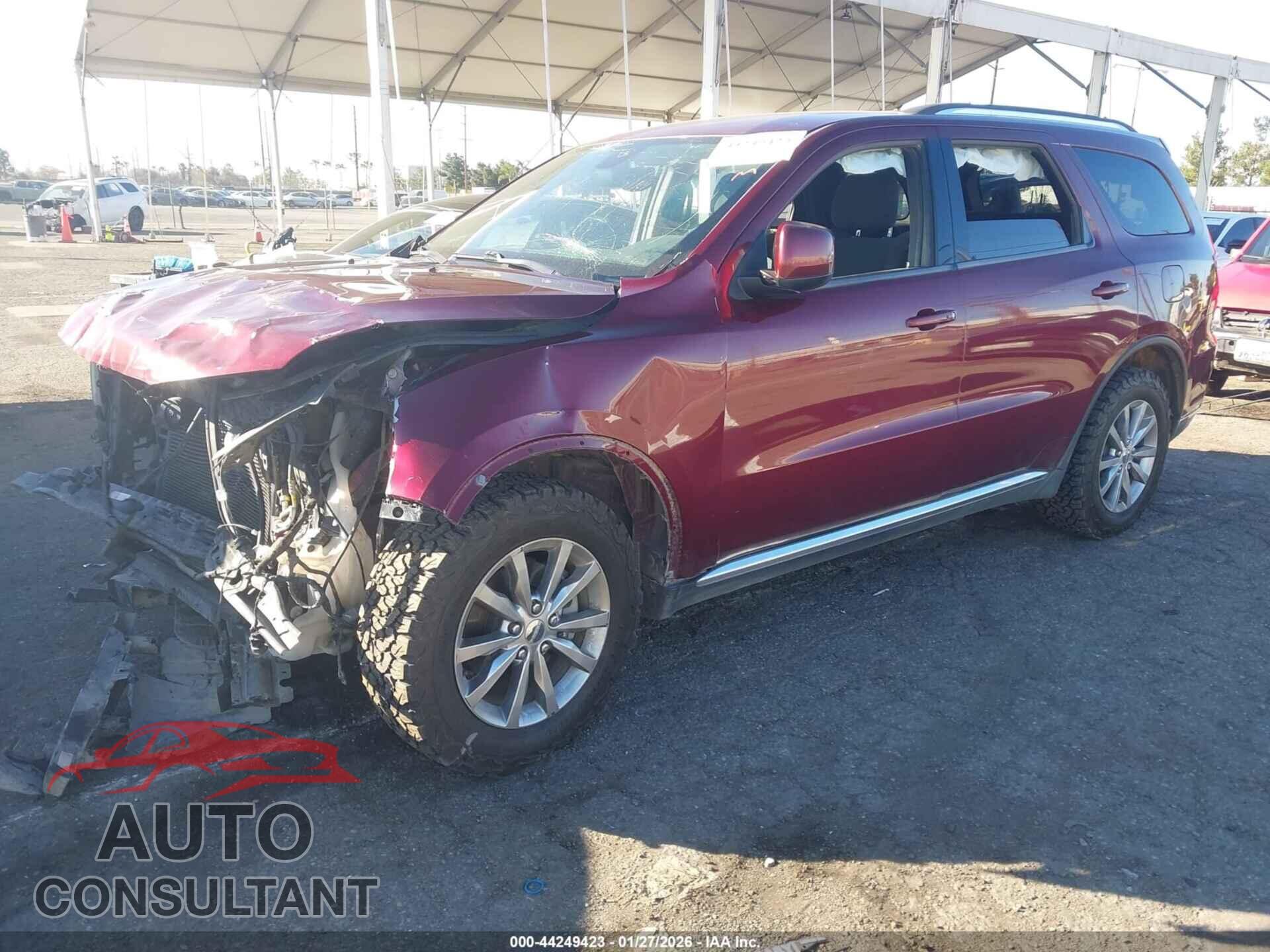 DODGE DURANGO 2017 - 1C4RDHAG8HC770866