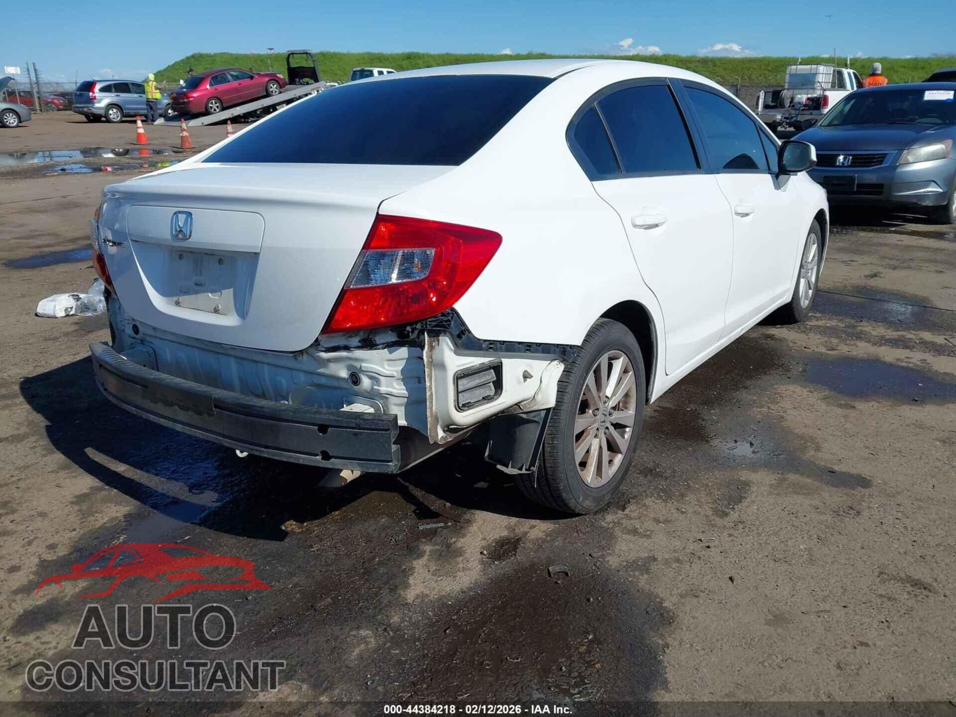 HONDA CIVIC 2012 - 2HGFB2F93CH534312