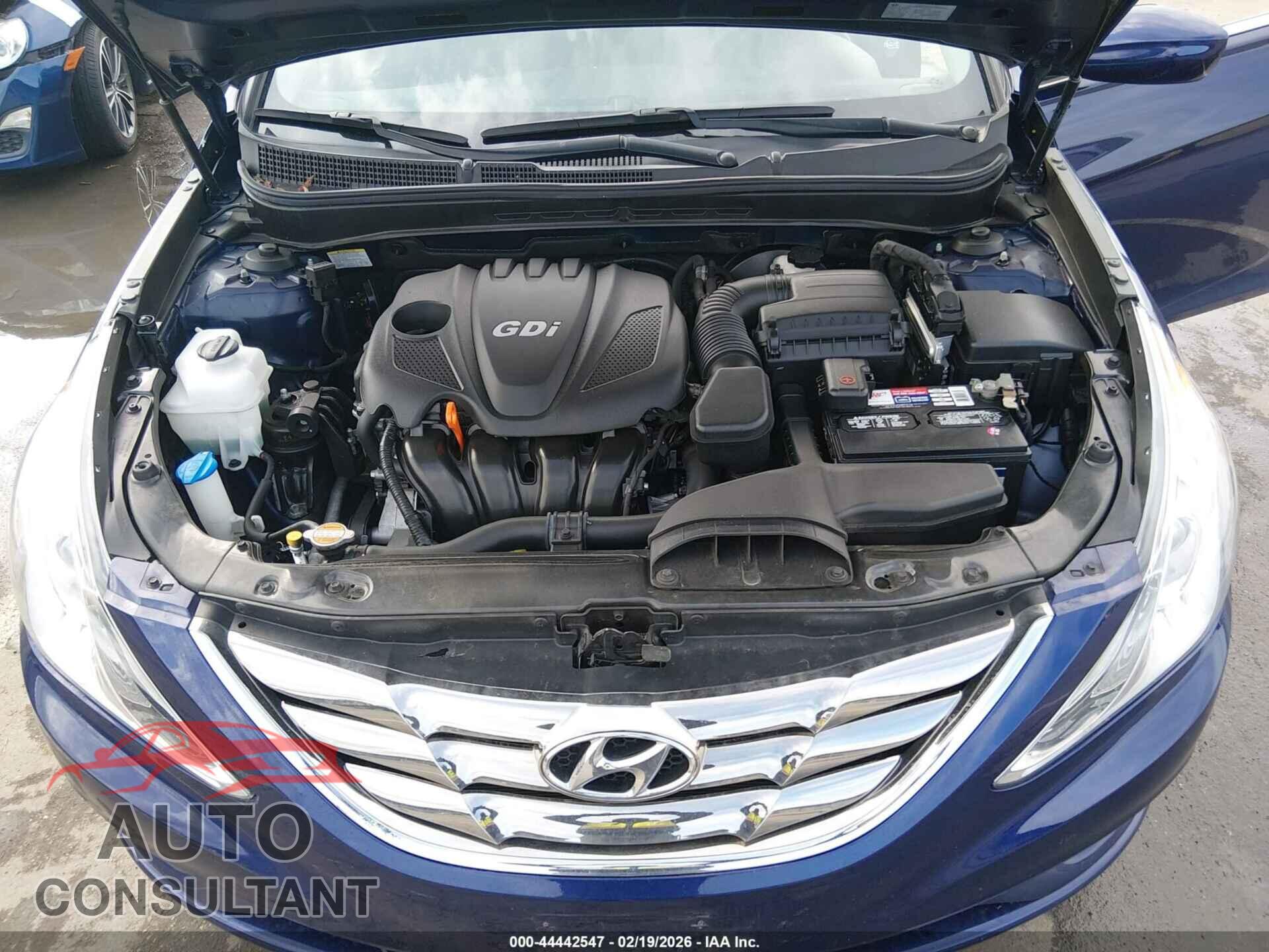 HYUNDAI SONATA 2012 - 5NPEC4AC3CH385607