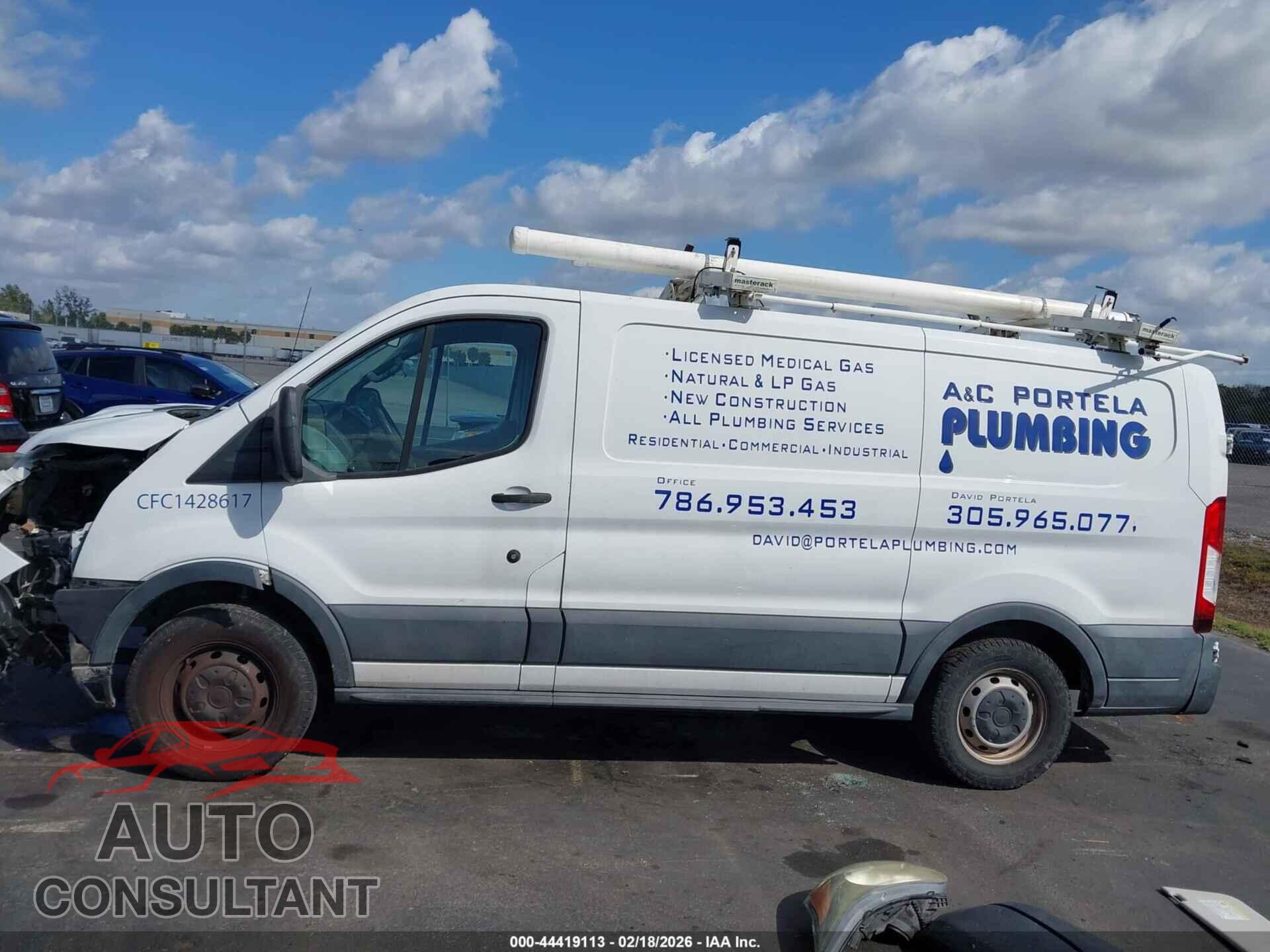 FORD TRANSIT-150 2016 - 1FTYE1YM3GKA93032