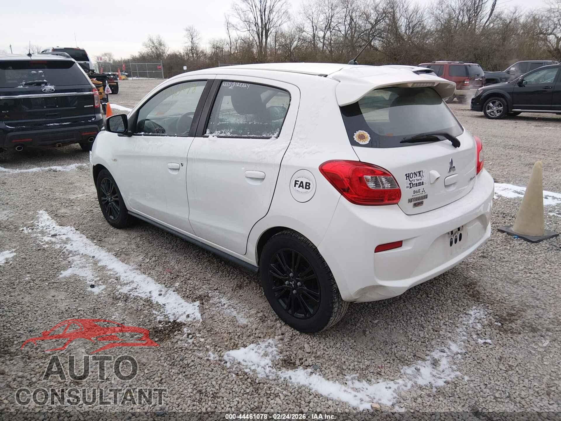 MITSUBISHI MIRAGE 2019 - ML32A5HJ4KH008643