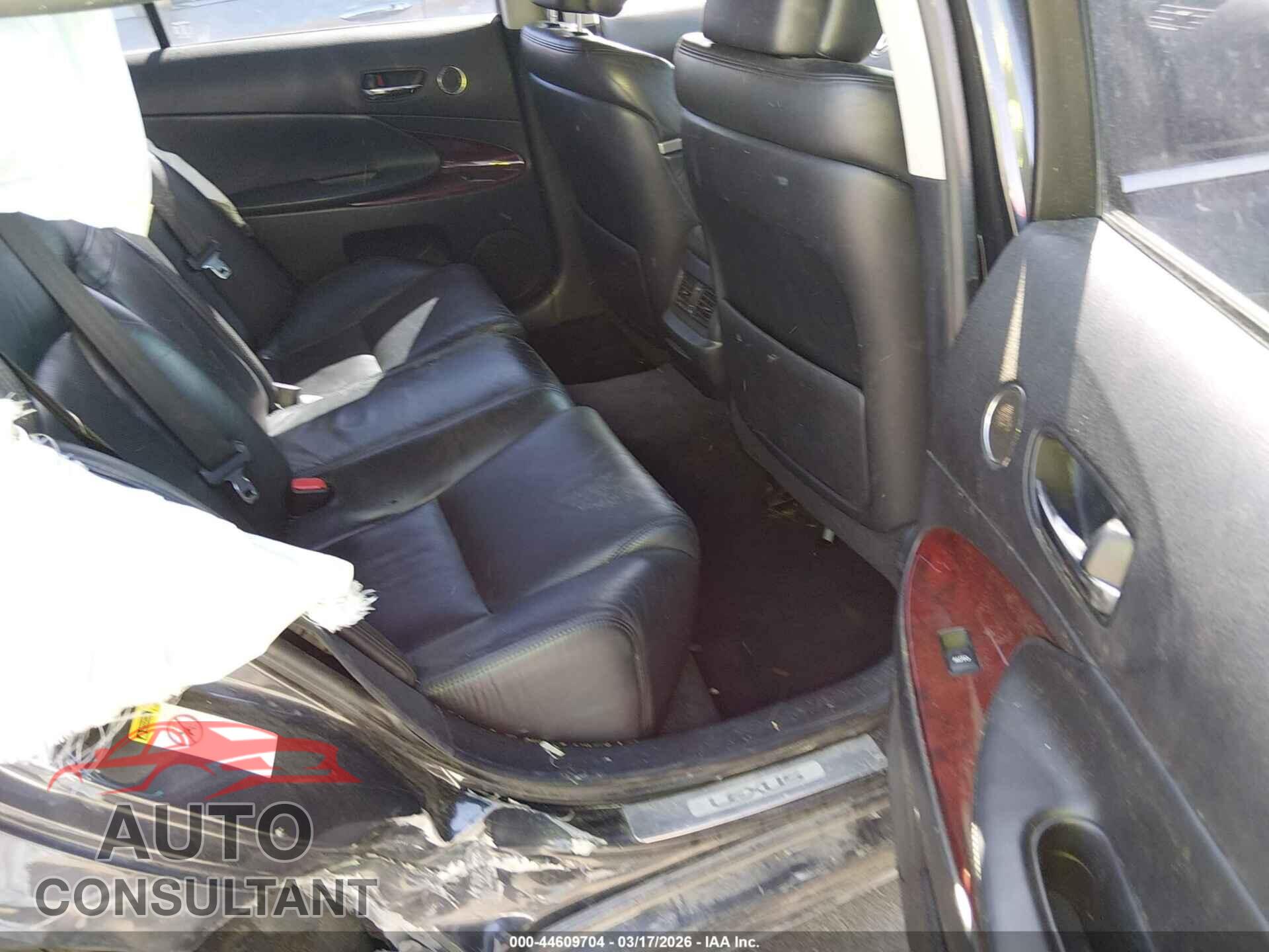 LEXUS GS 350 2011 - JTHCE1KS1B0029253