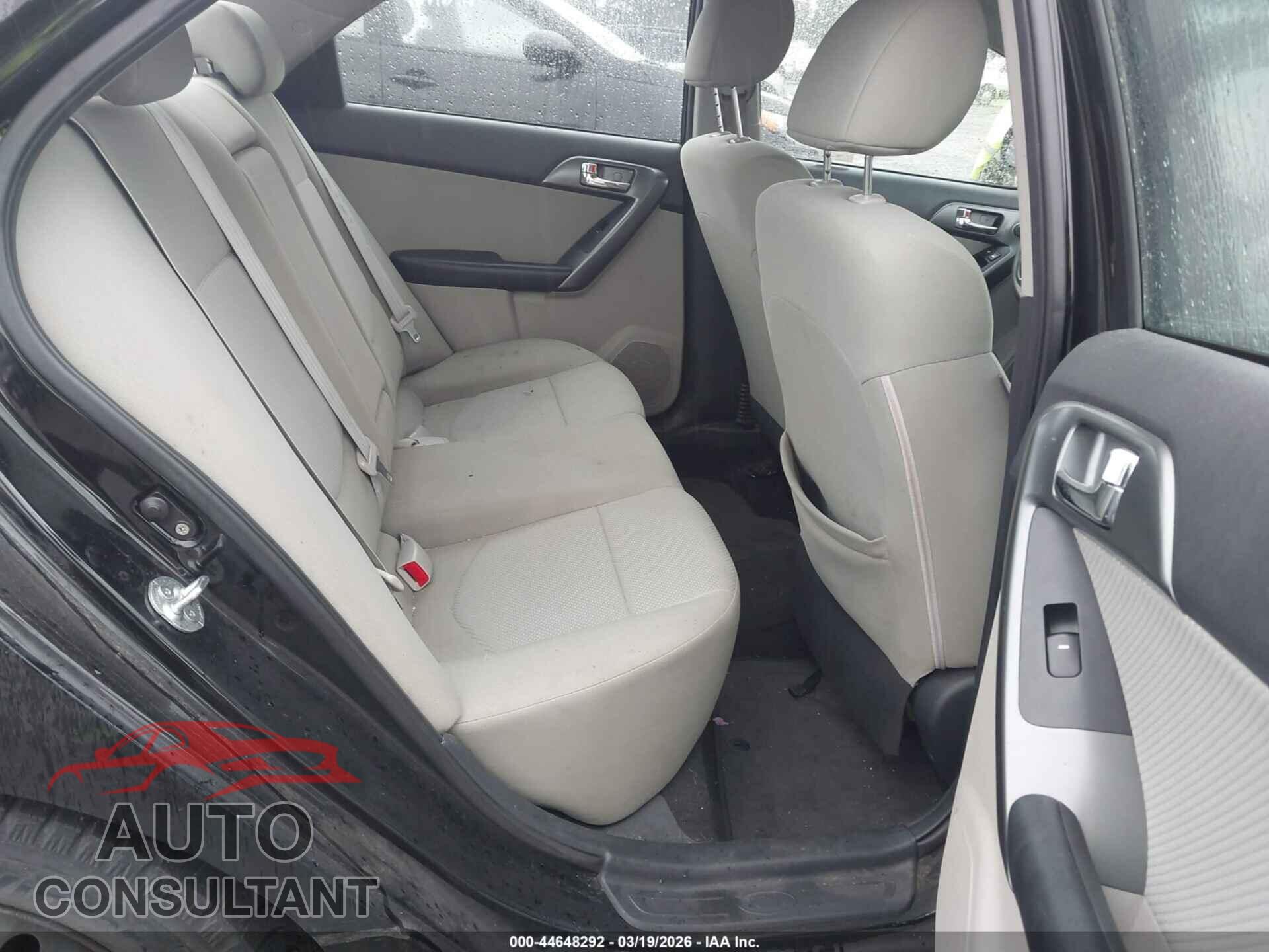 KIA FORTE 2013 - KNAFU4A28D5704328