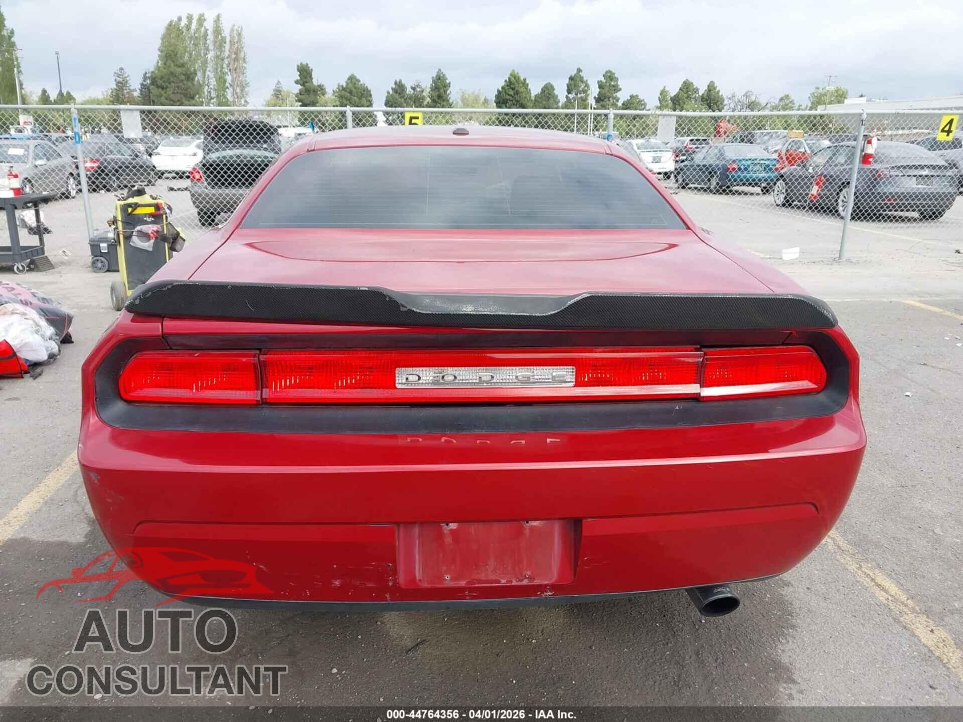 DODGE CHALLENGER 2009 - 2B3LJ44V59H606685