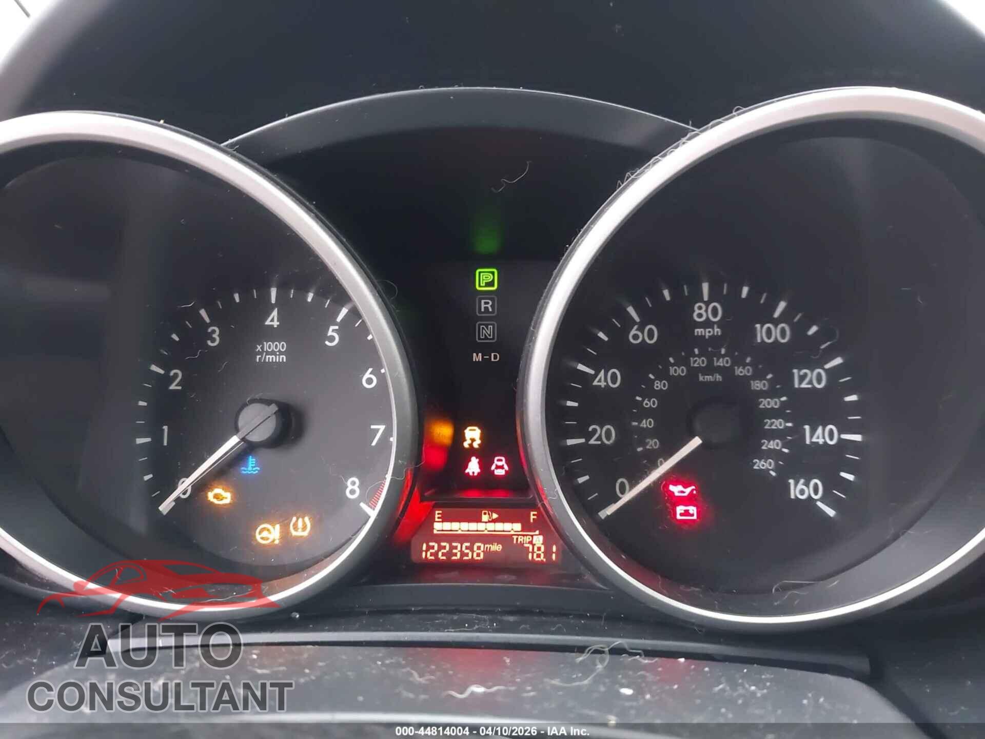 MAZDA MAZDA5 2012 - JM1CW2DL1C0102634