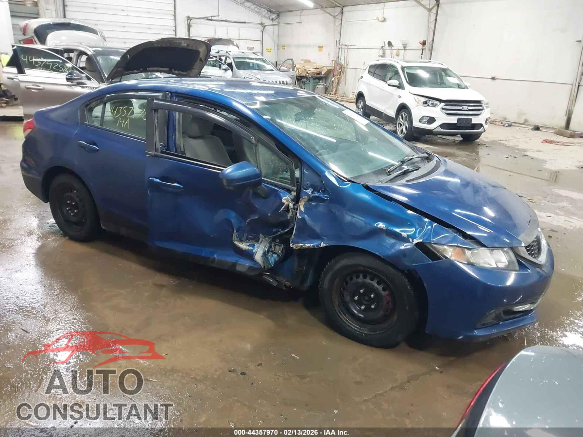 HONDA CIVIC 2014 - 19XFB2F54EE200932