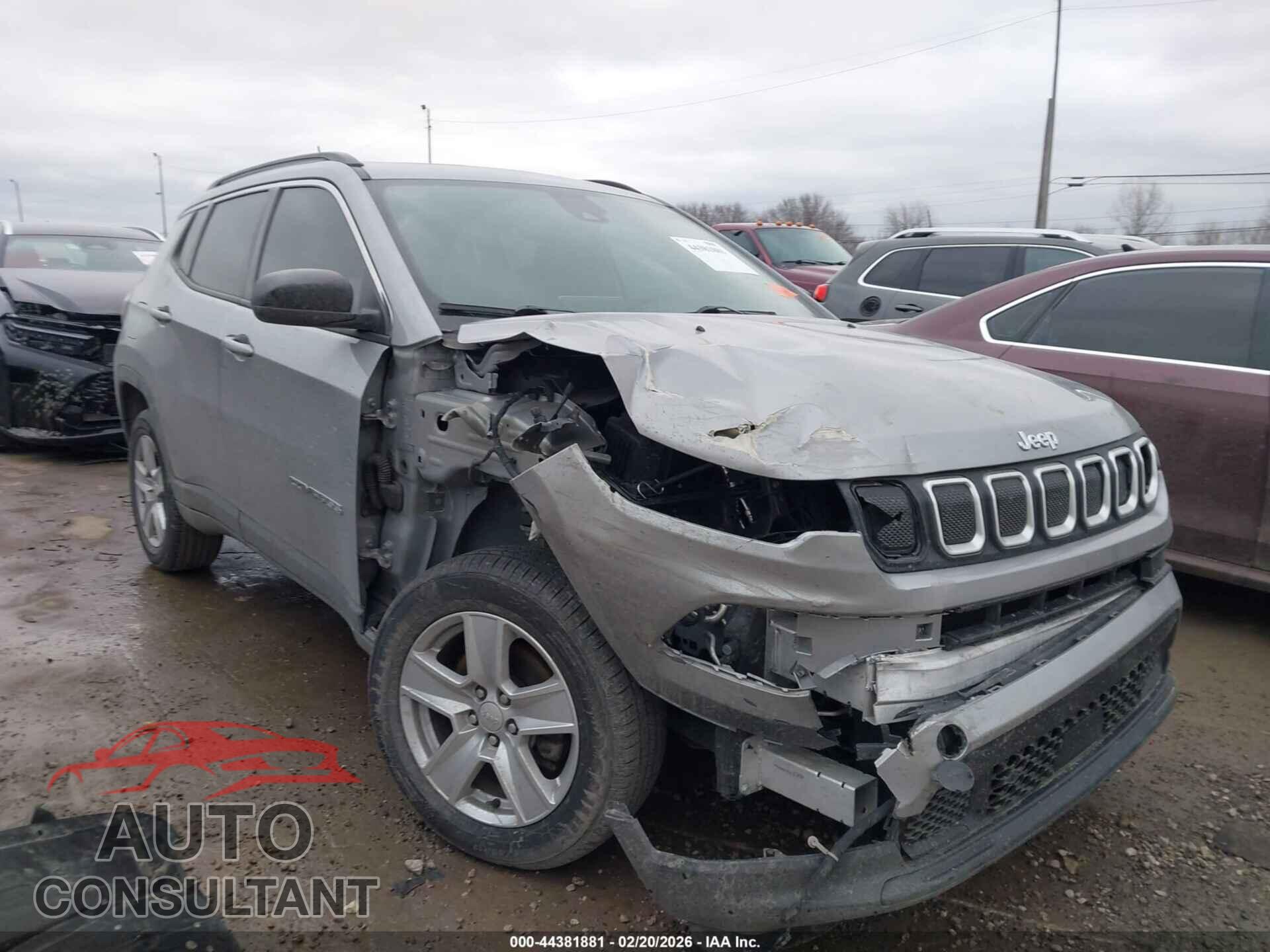 JEEP COMPASS 2022 - 3C4NJDBB5NT110609