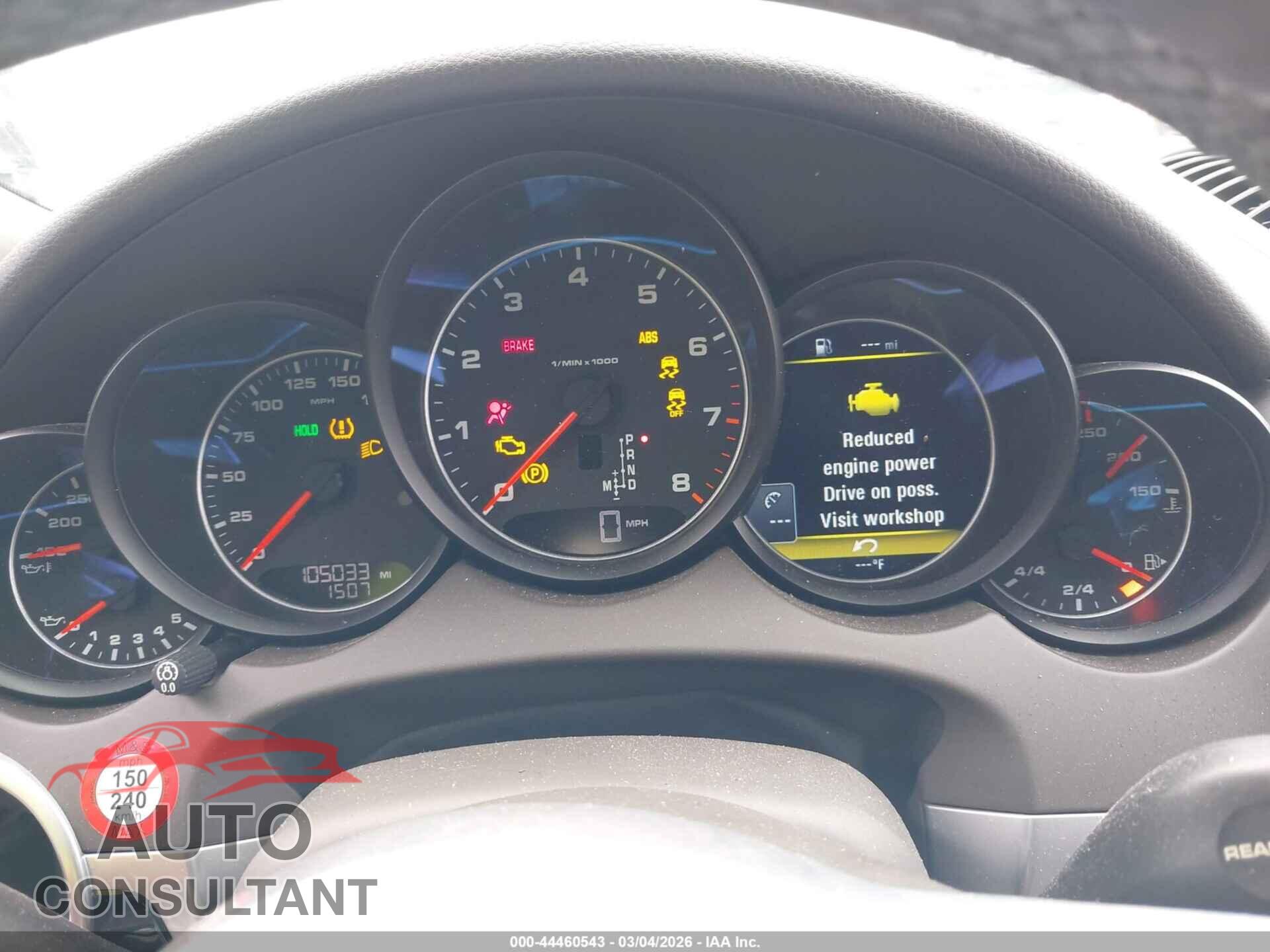 PORSCHE CAYENNE 2016 - WP1AA2A20GKA10716