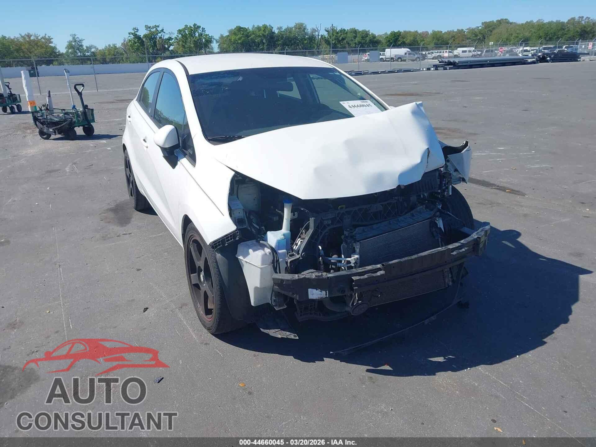 KIA RIO5 2012 - KNADN5A39C6087694