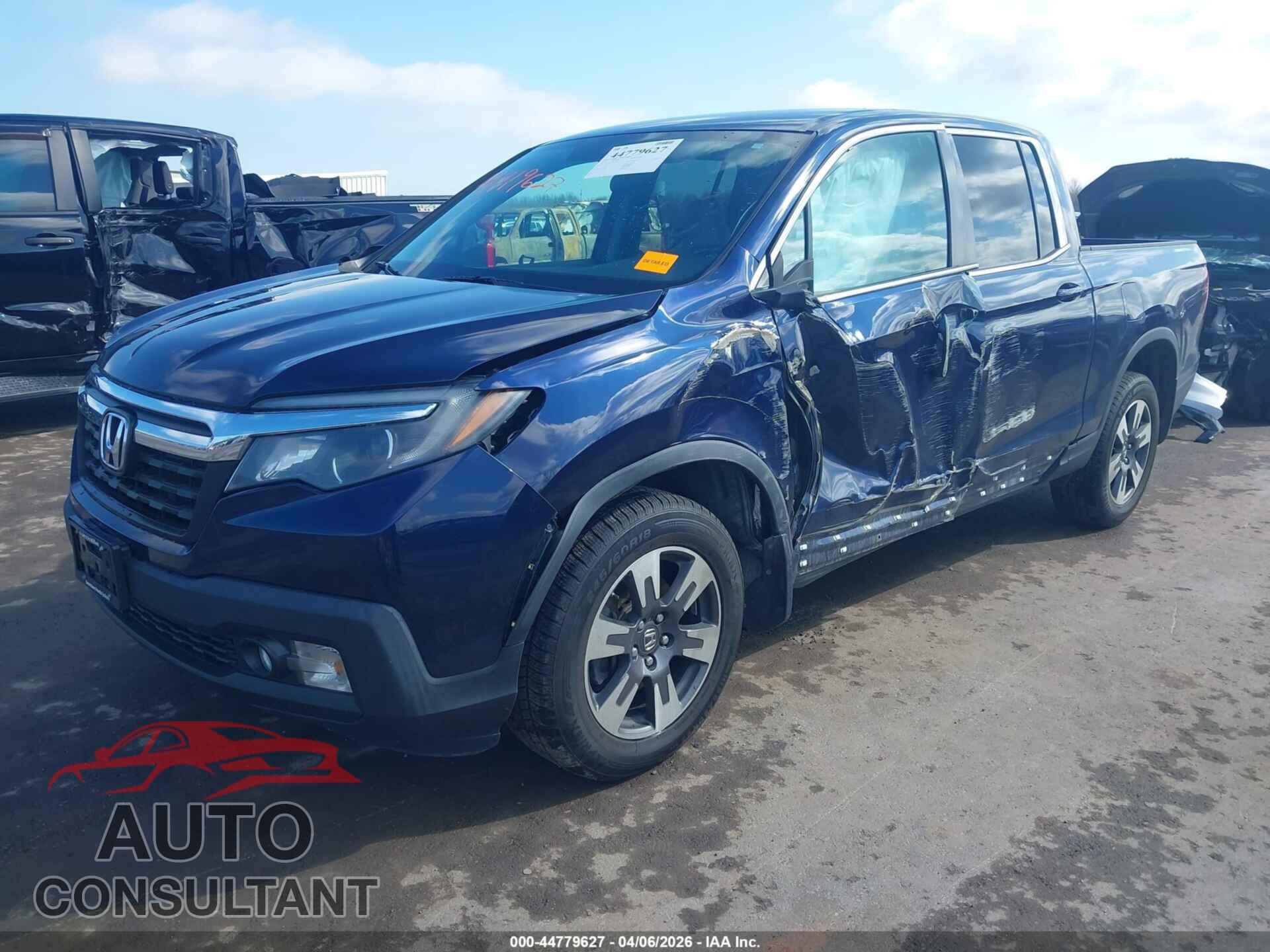 HONDA RIDGELINE 2017 - 5FPYK3F55HB032898