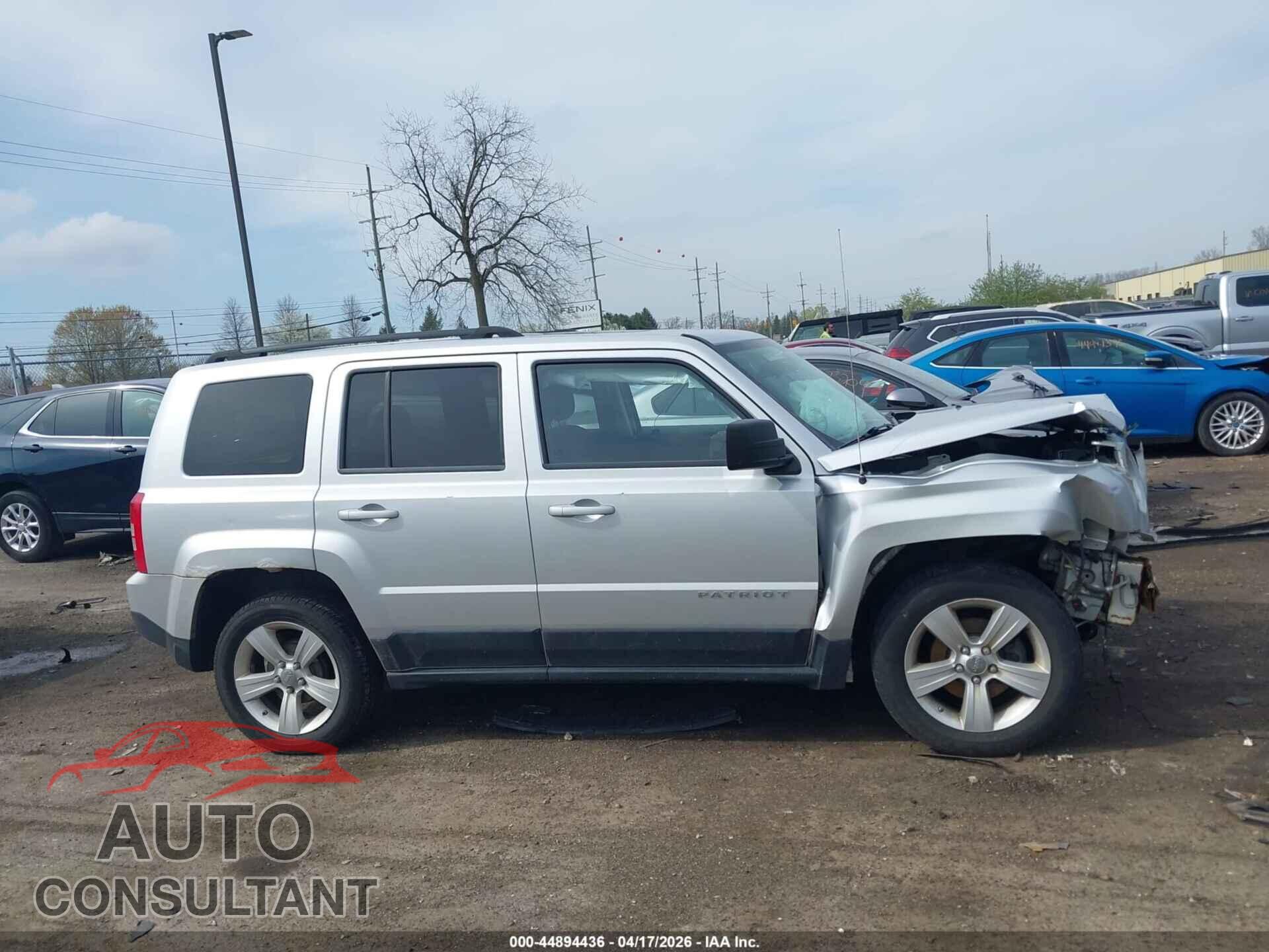JEEP PATRIOT 2012 - 1C4NJPFA6CD627228