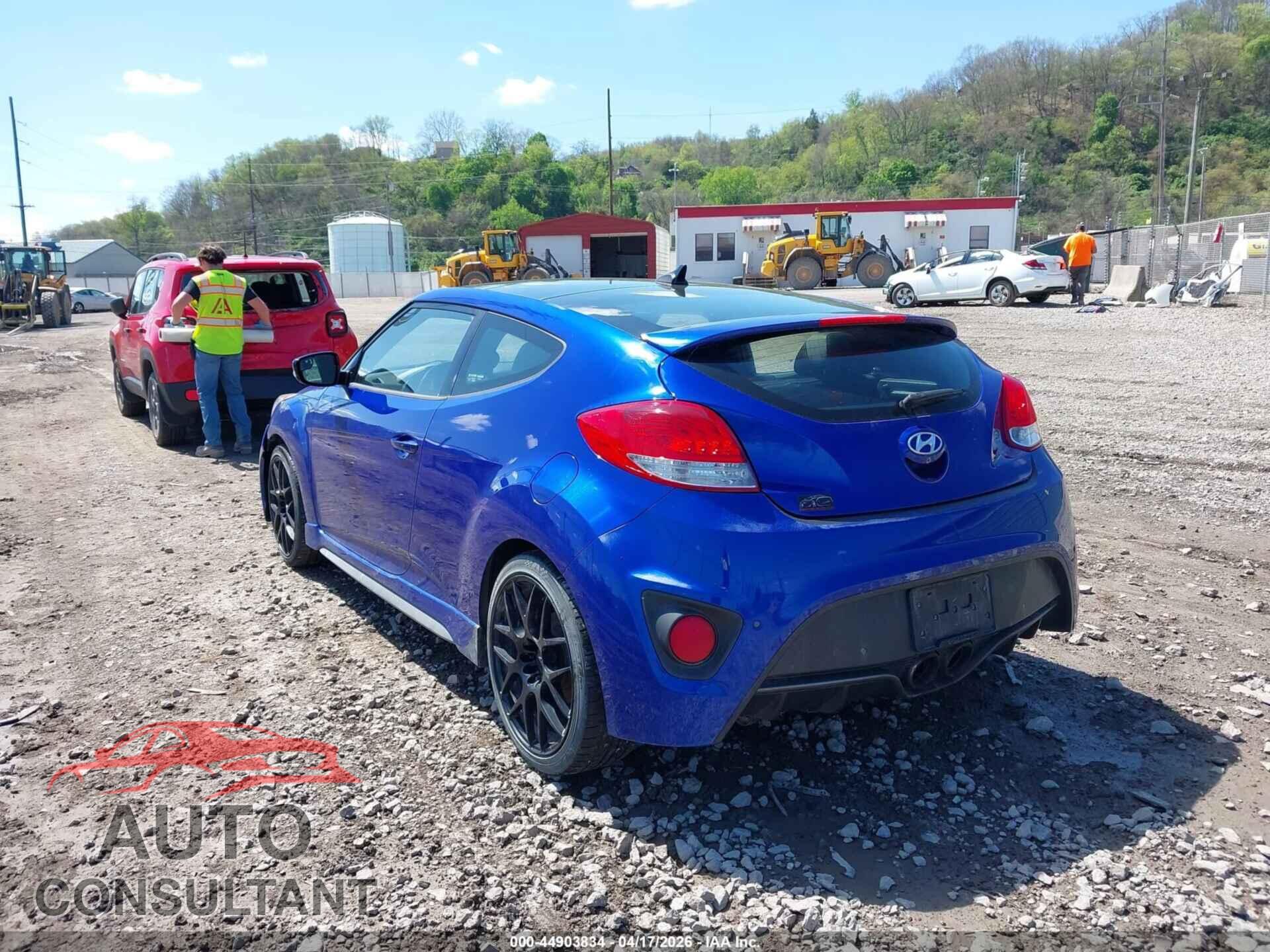 HYUNDAI VELOSTER 2014 - KMHTC6AE4EU210971