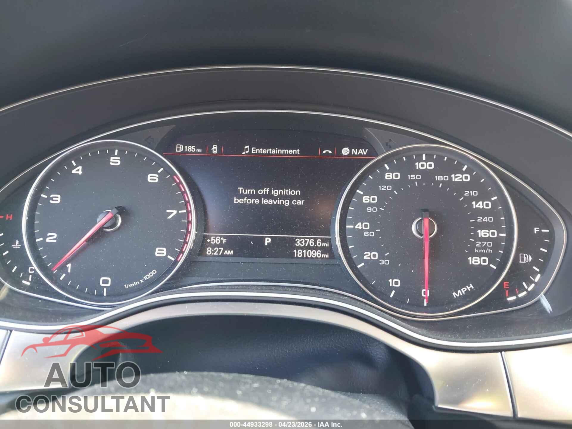 AUDI A6 2015 - WAUGFAFCXFN016381