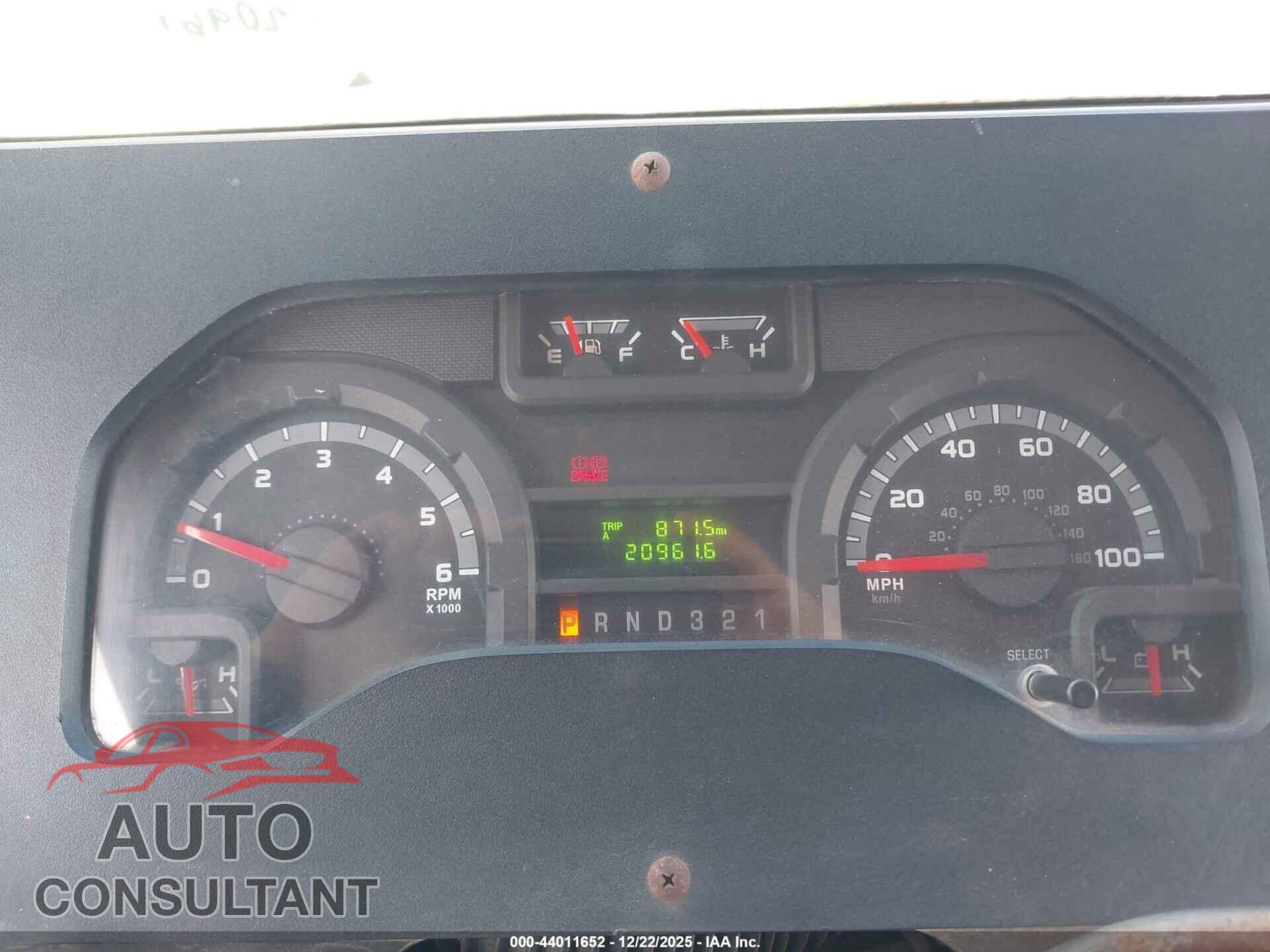 FORD E-350 STRIPPED 2014 - 1FC3E3KL5EDB11019