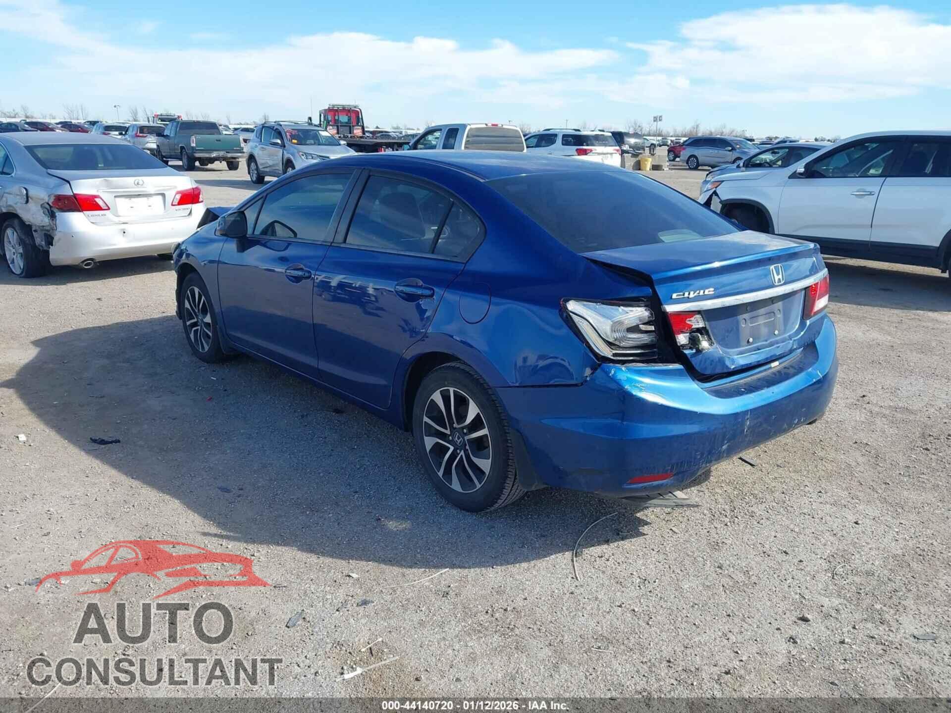 HONDA CIVIC 2013 - 19XFB2F87DE072209