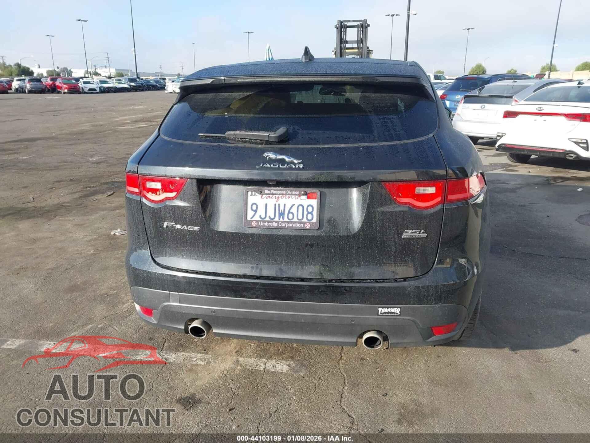JAGUAR F-PACE 2017 - SADCL2BV9HA047367