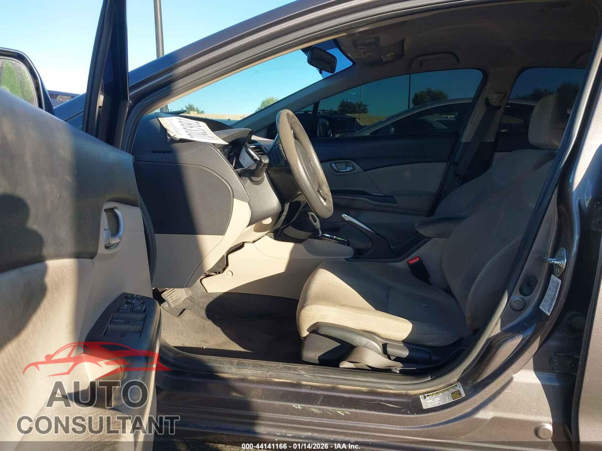 HONDA CIVIC 2013 - 19XFB2F51DE284741