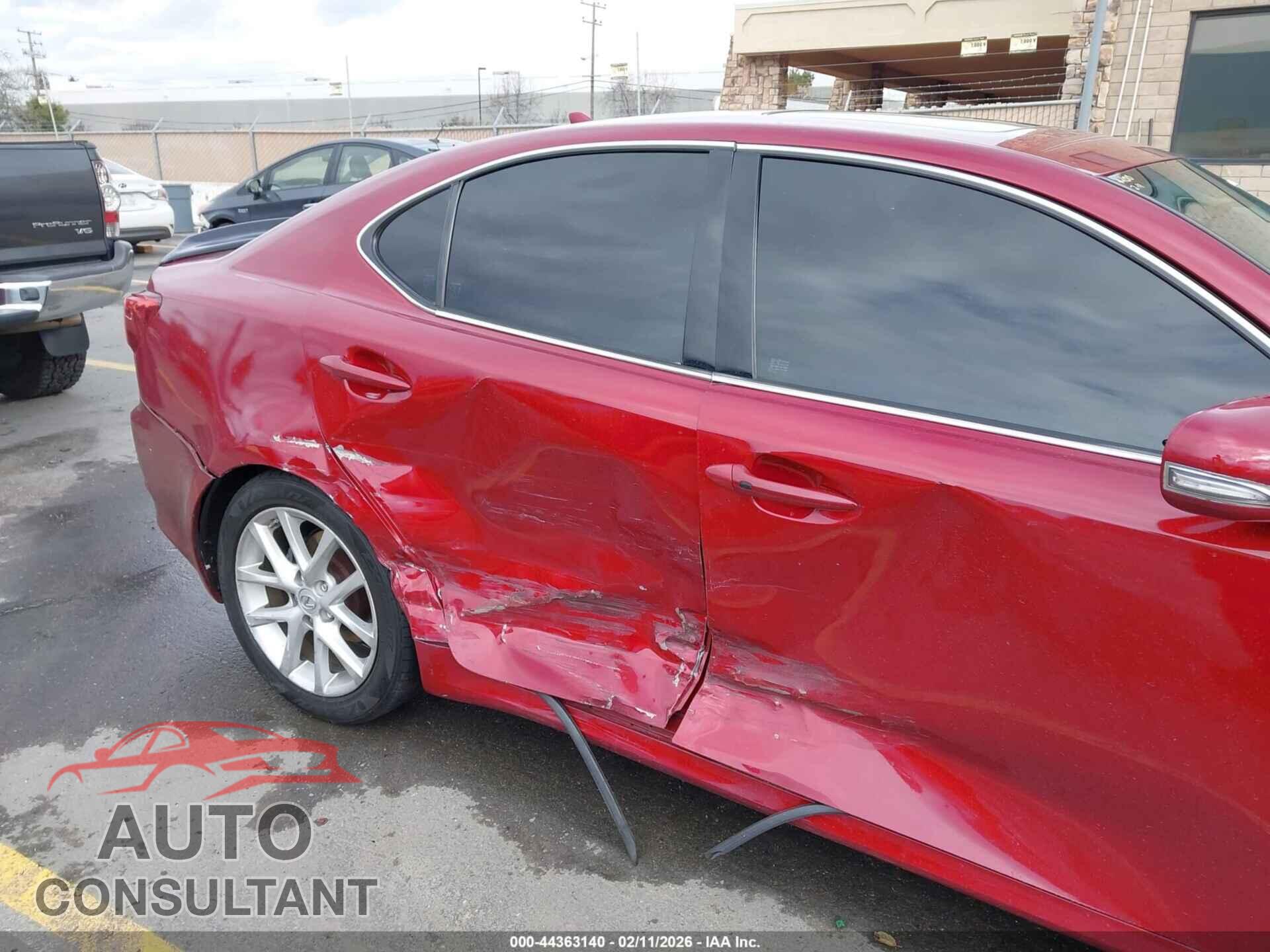 LEXUS IS 250 2011 - JTHBF5C28B5136317