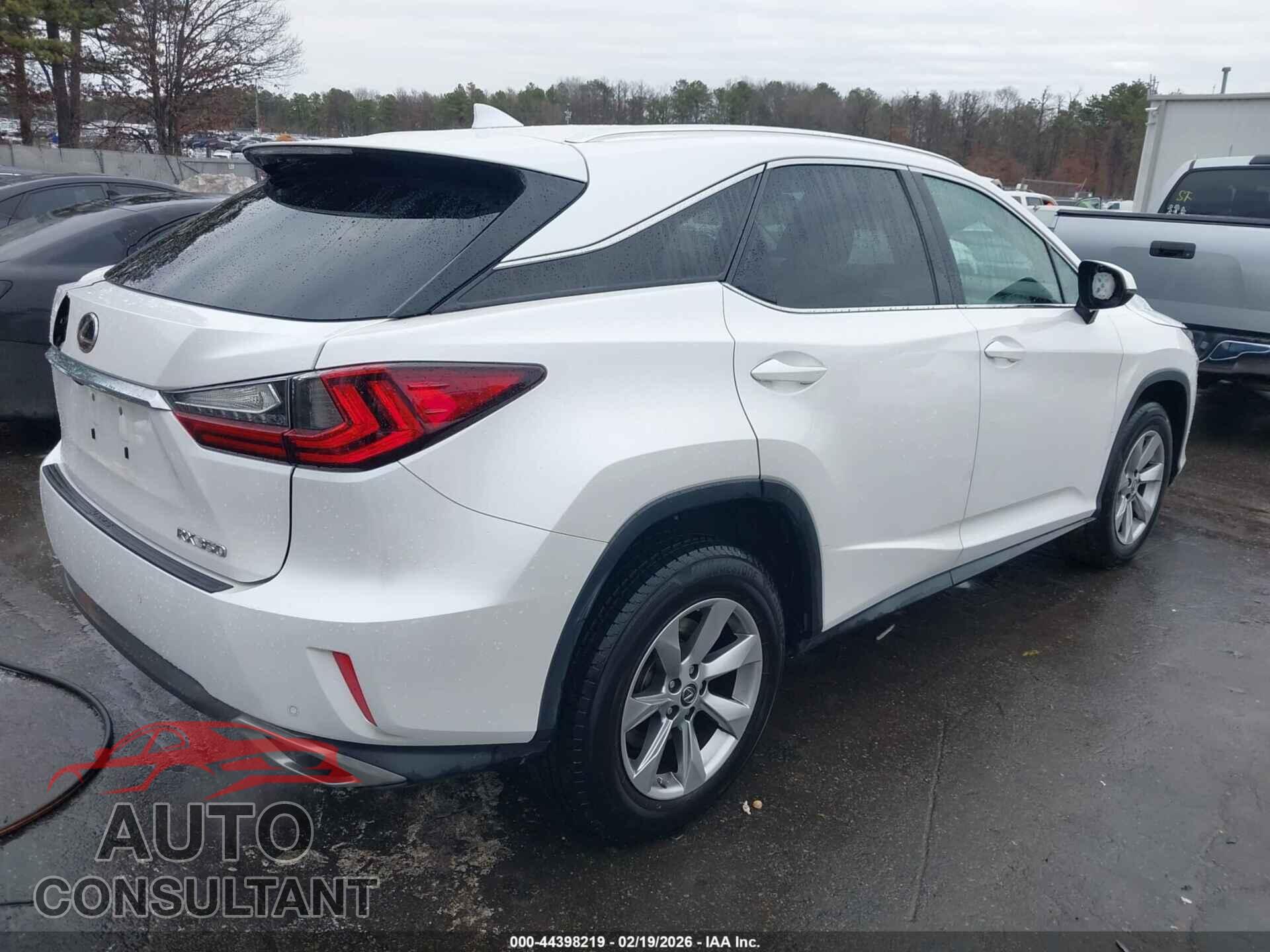 LEXUS RX 350 2019 - 2T2BZMCA1KC206989