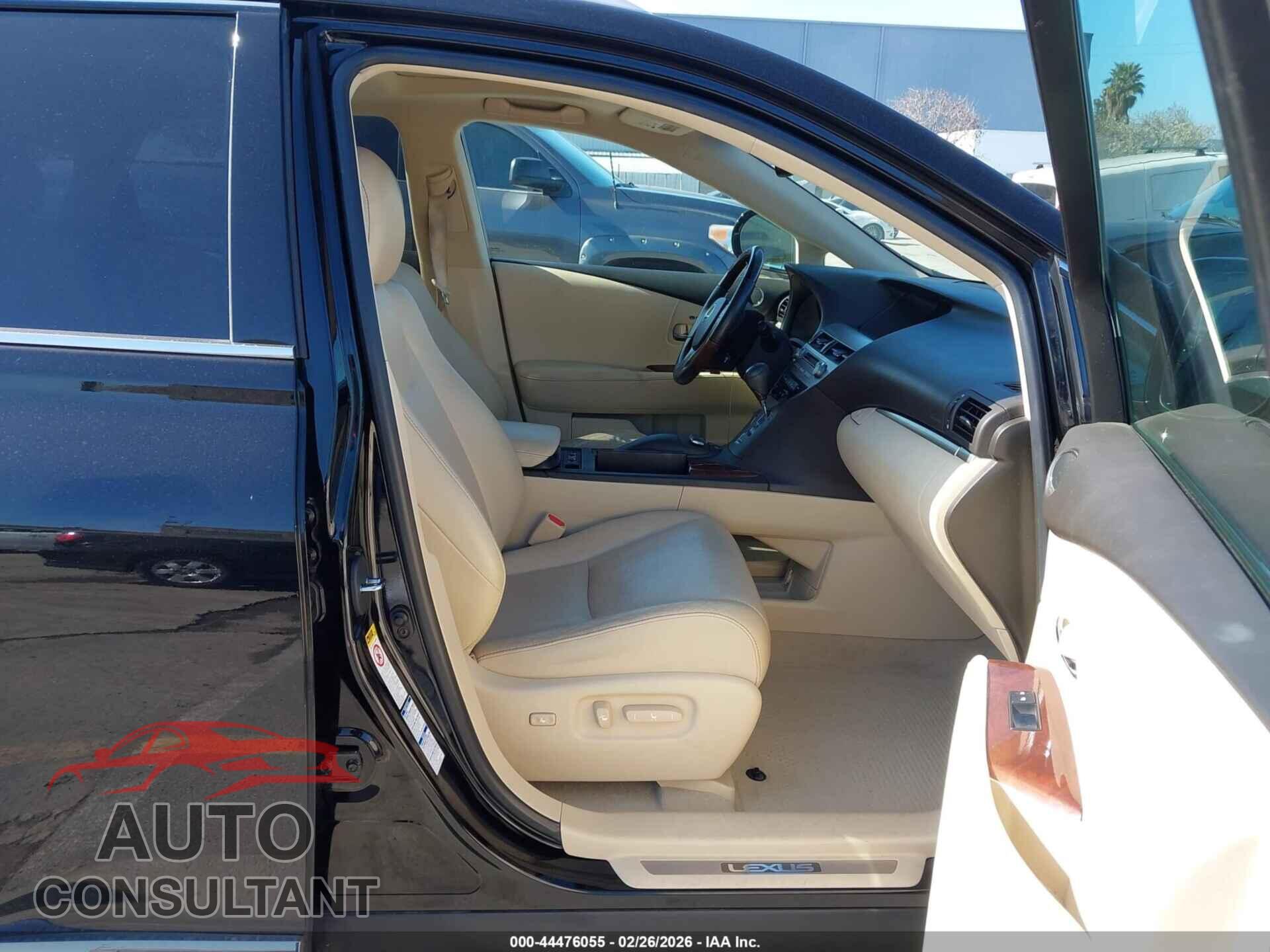 LEXUS RX 350 2015 - 2T2BK1BA8FC281277