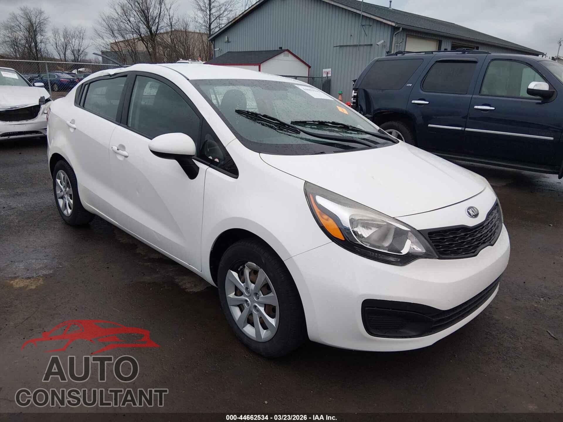 KIA RIO 2013 - KNADM4A39D6308211