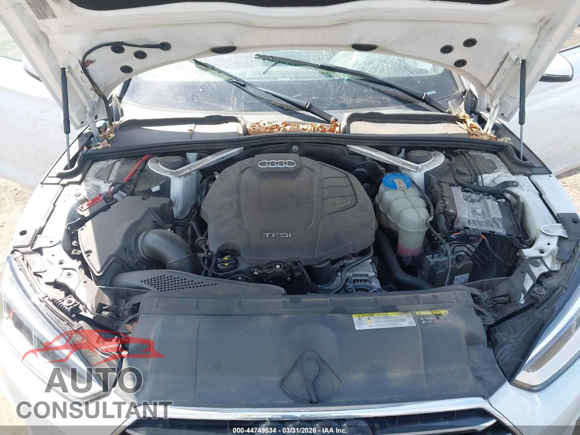 AUDI A5 2018 - WAUBNCF58JA133063