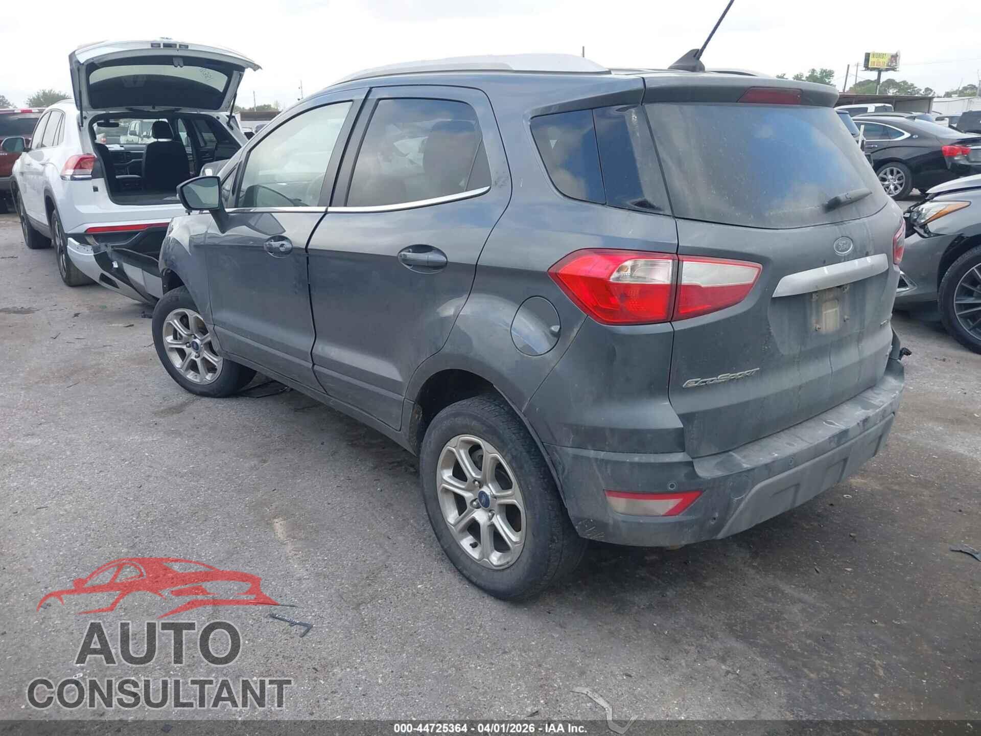 FORD ECOSPORT 2019 - MAJ6S3KL4KC296533