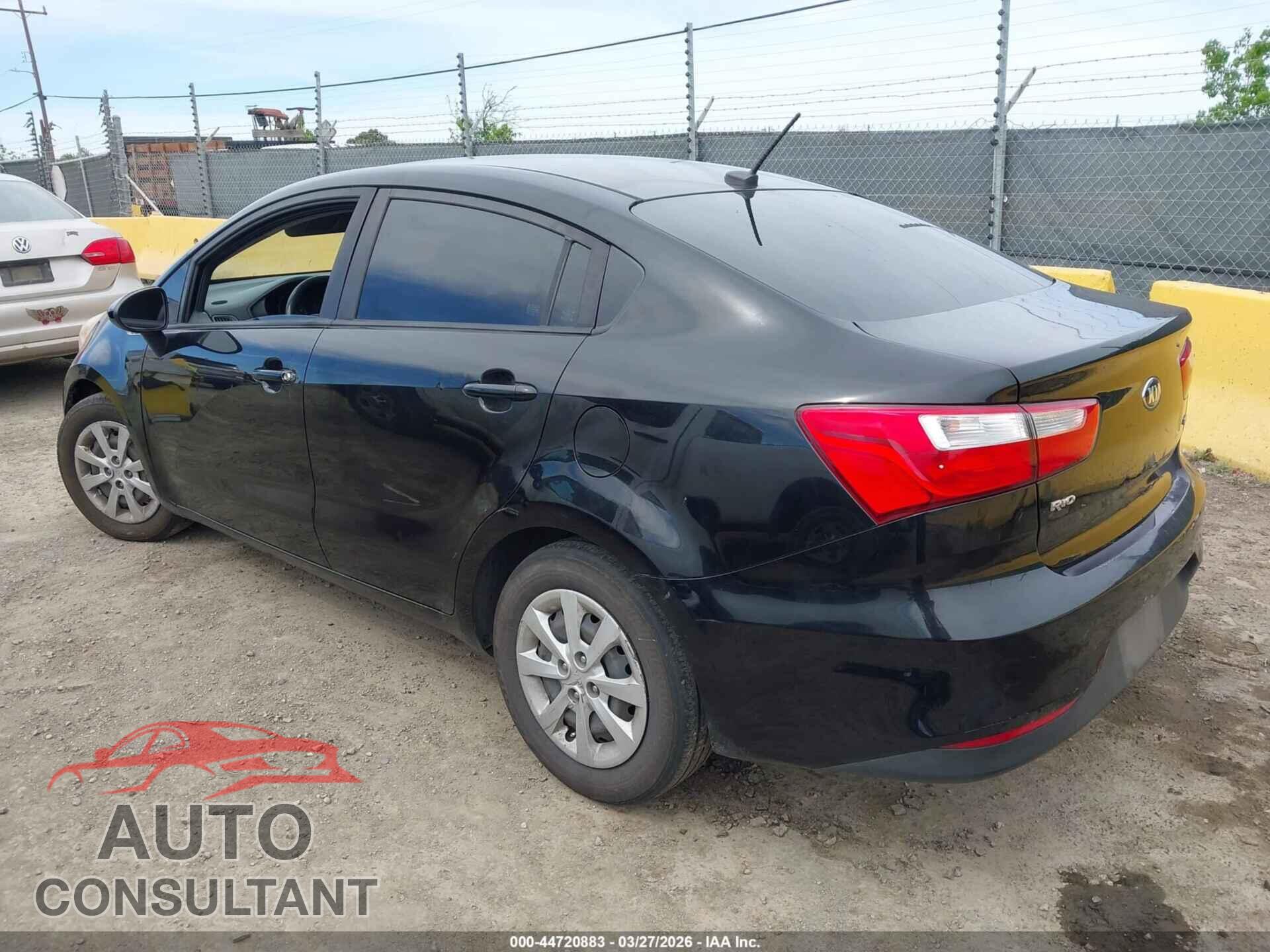 KIA RIO 2017 - KNADM4A33H6015961