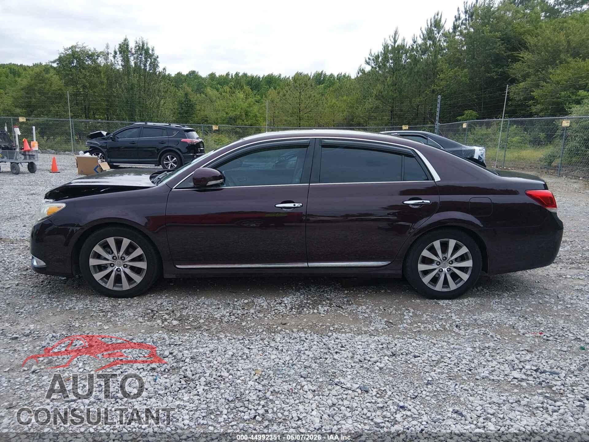 TOYOTA AVALON 2012 - 4T1BK3DB3CU460827
