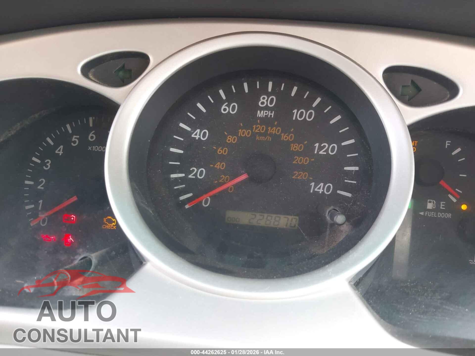 TOYOTA HIGHLANDER 2005 - JTEDD21A850128045