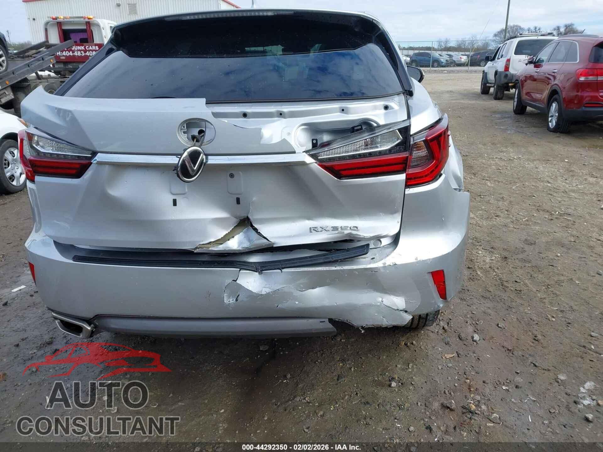 LEXUS RX 350 2017 - 2T2ZZMCA2HC044491