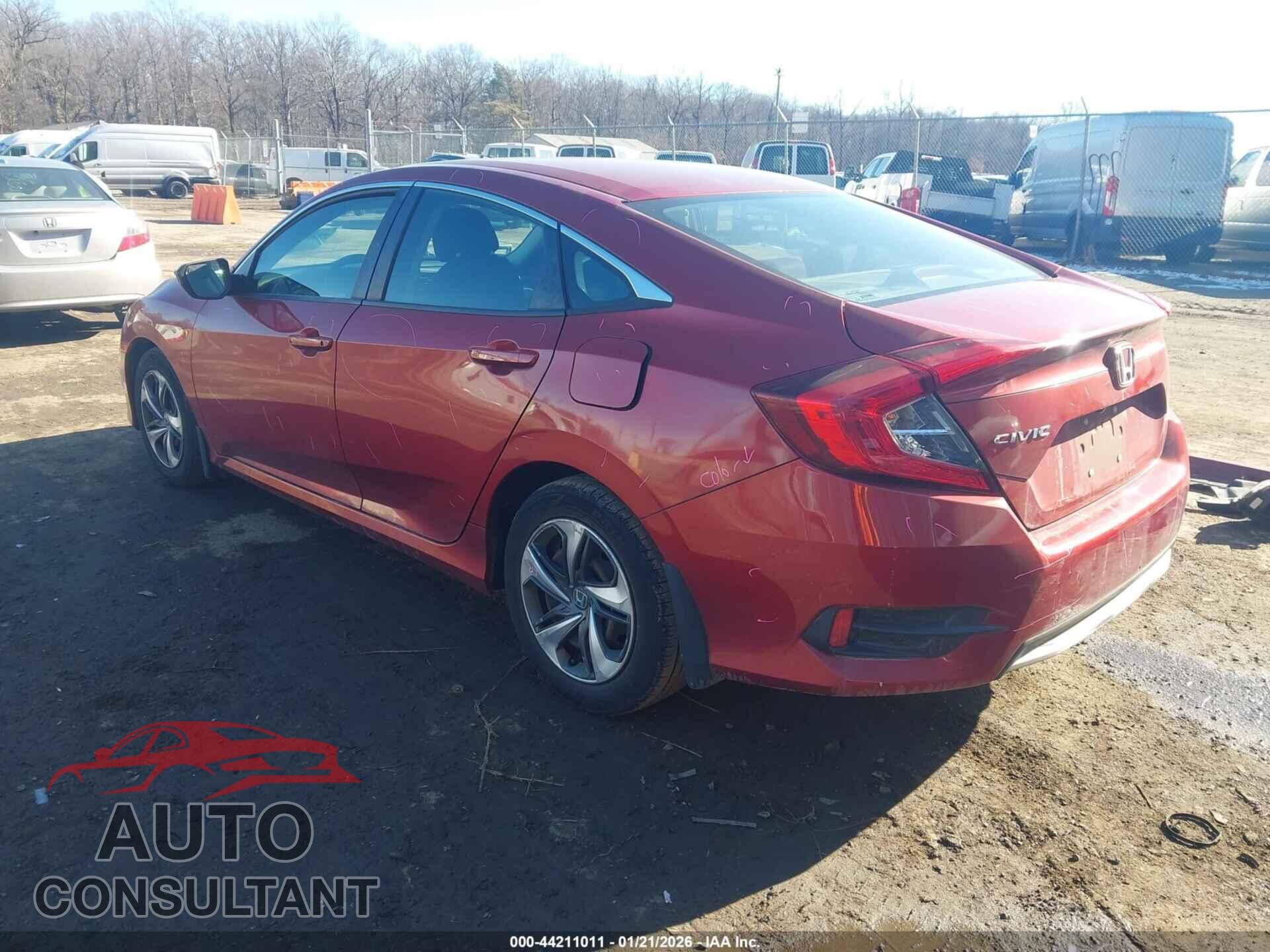 HONDA CIVIC 2019 - 2HGFC2F66KH501984