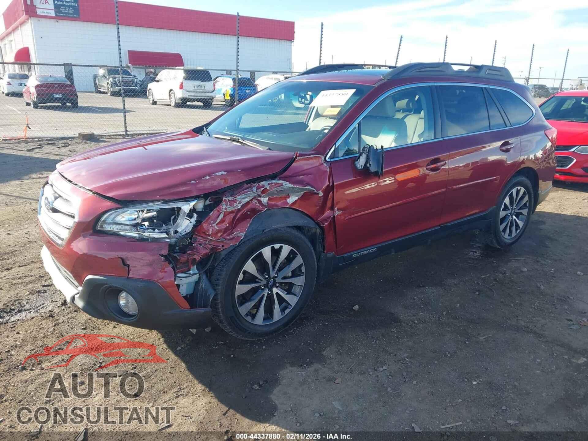 SUBARU OUTBACK 2017 - 4S4BSEKC4H3227267