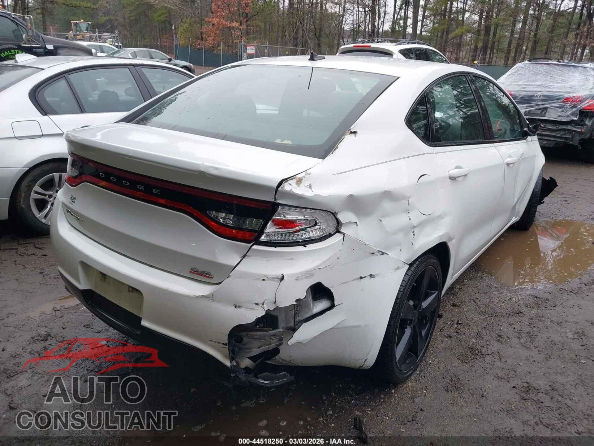 DODGE DART 2014 - 1C3CDFBB6ED866471