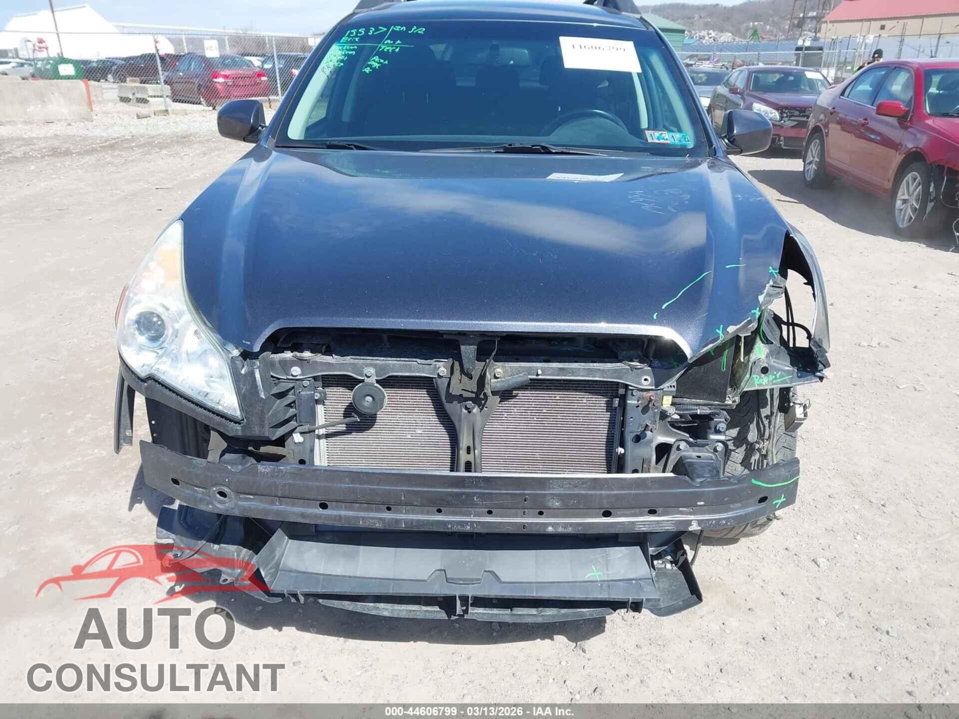 SUBARU OUTBACK 2010 - 4S4BRDFC8A2311684