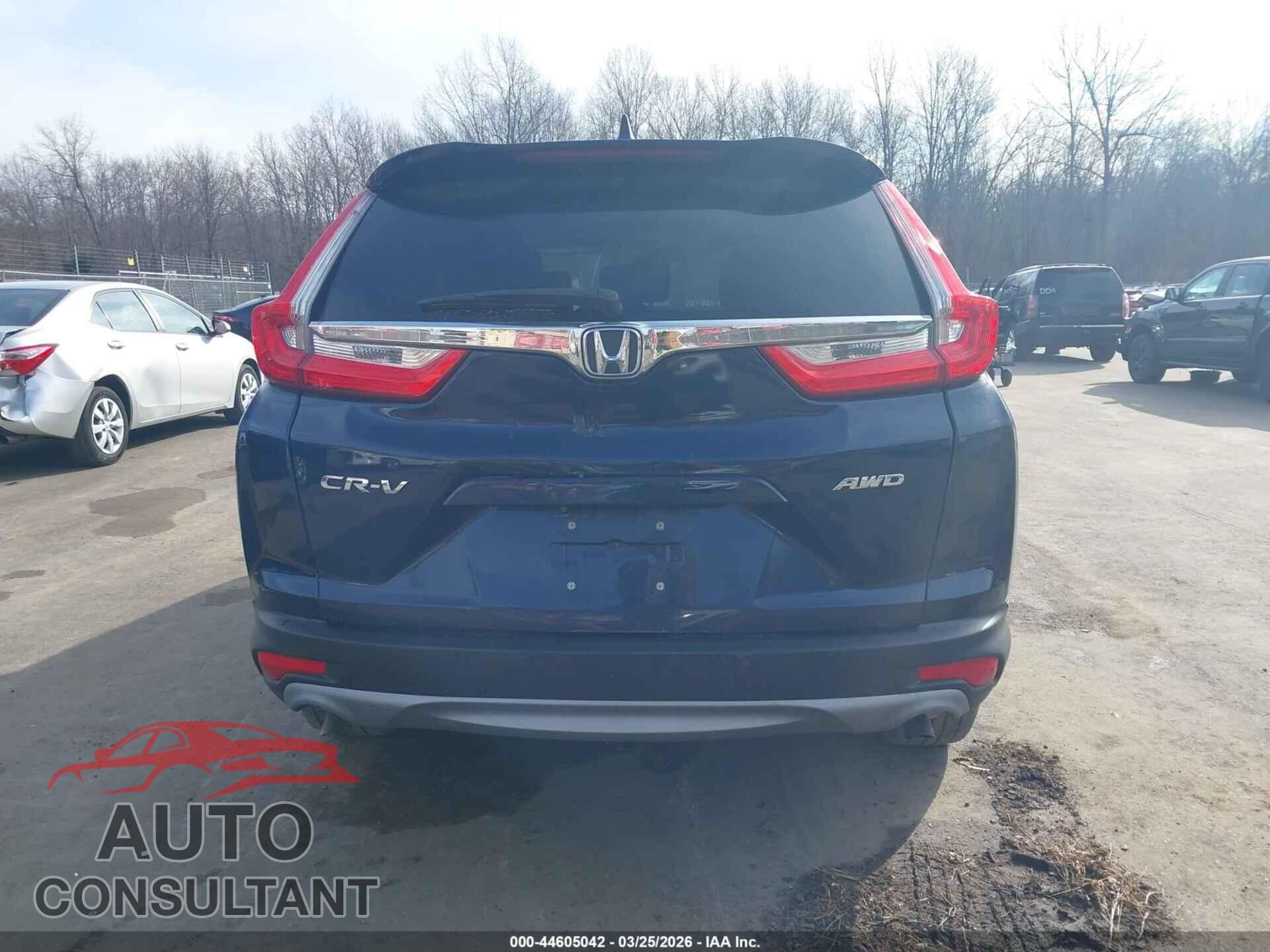 HONDA CR-V 2017 - 2HKRW2H58HH634091