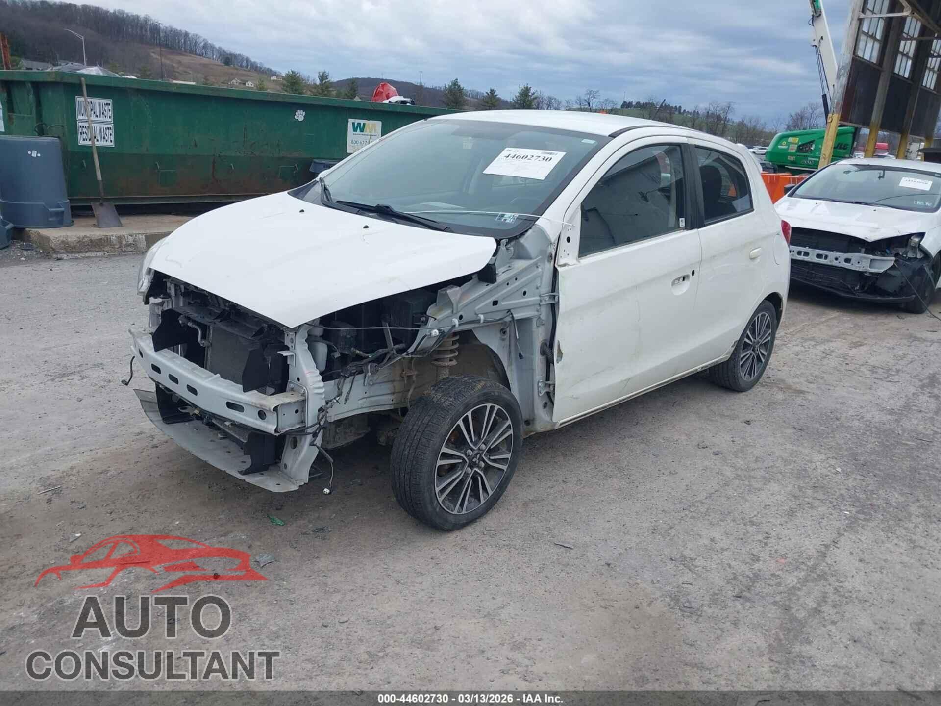 MITSUBISHI MIRAGE 2017 - ML32A5HJ2HH015292