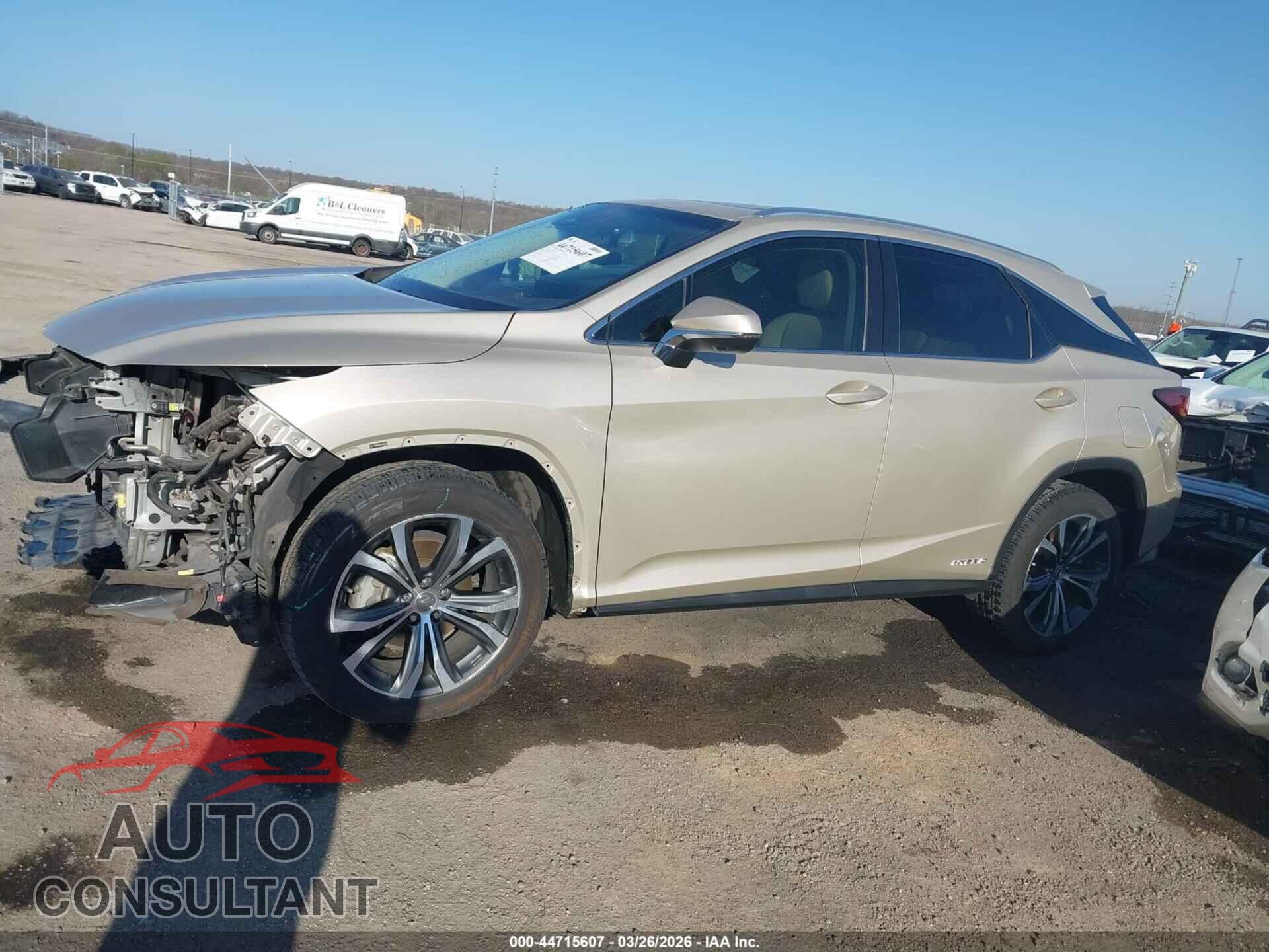 LEXUS RX 450H 2016 - 2T2BGMCA8GC007760
