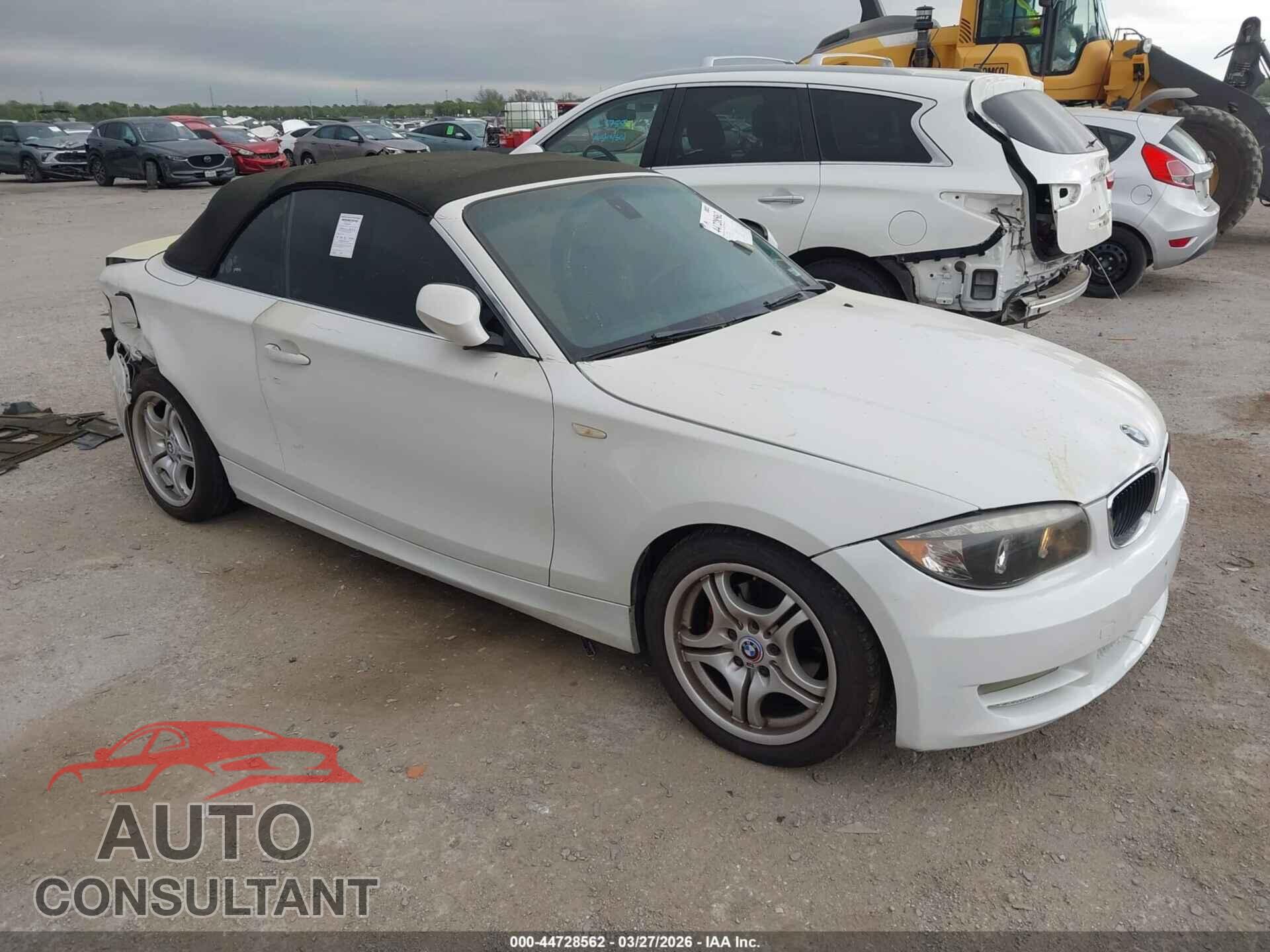 BMW 128I 2011 - WBAUN1C57BVH83775