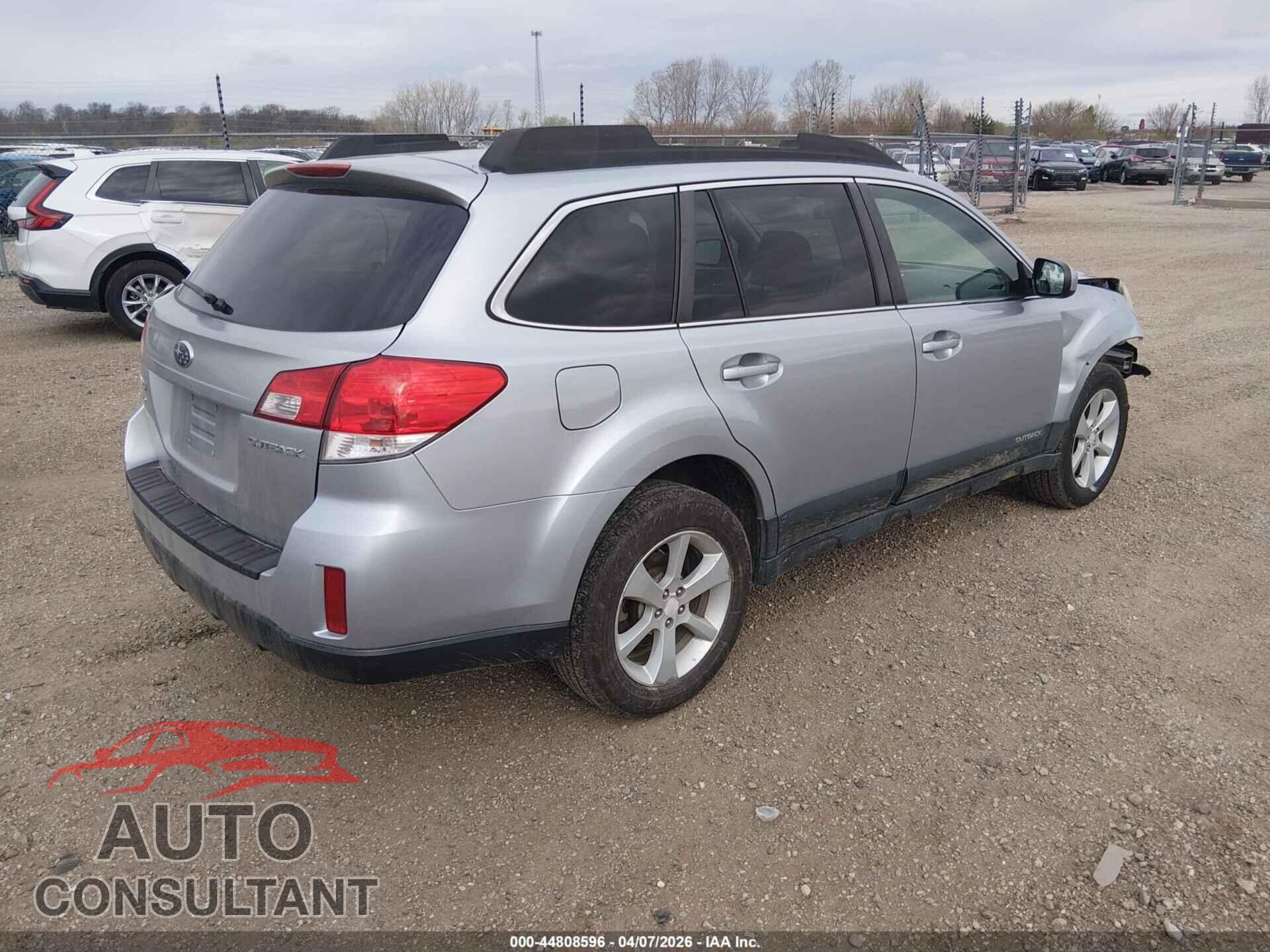 SUBARU OUTBACK 2013 - 4S4BRCCC1D3210841
