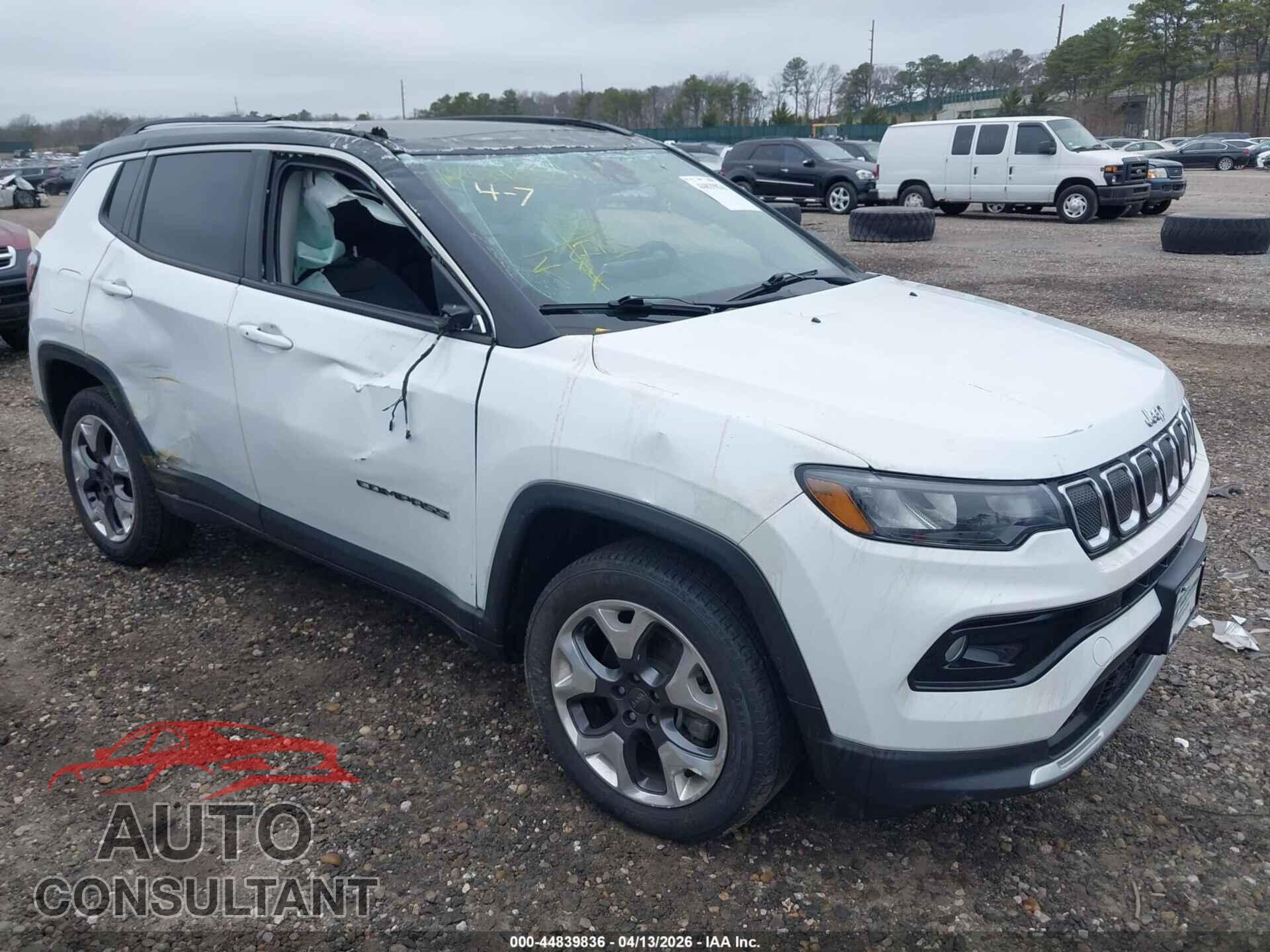 JEEP COMPASS 2022 - 3C4NJDCB7NT115745
