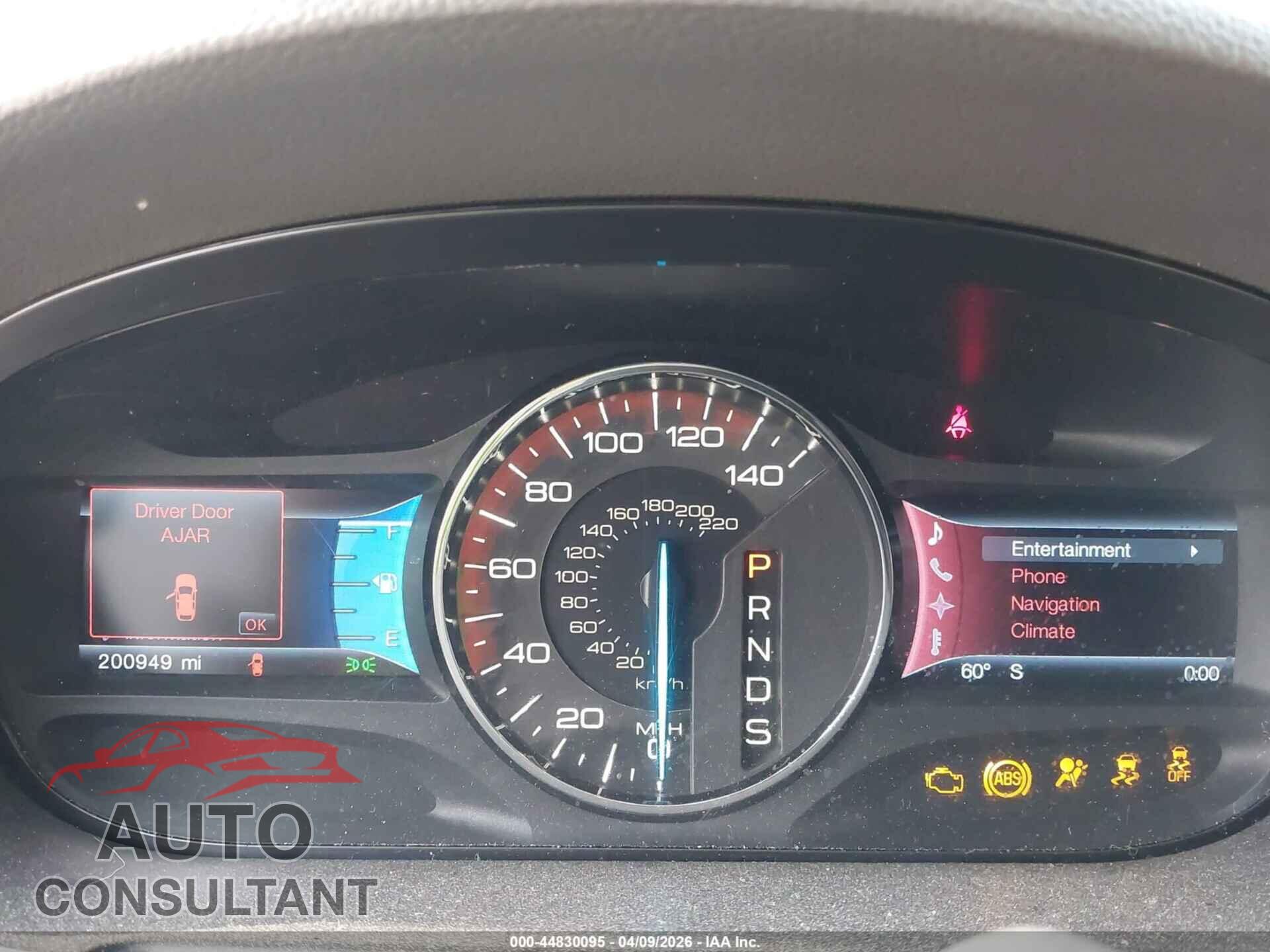 FORD EDGE 2013 - 2FMDK4KC5DBE07998