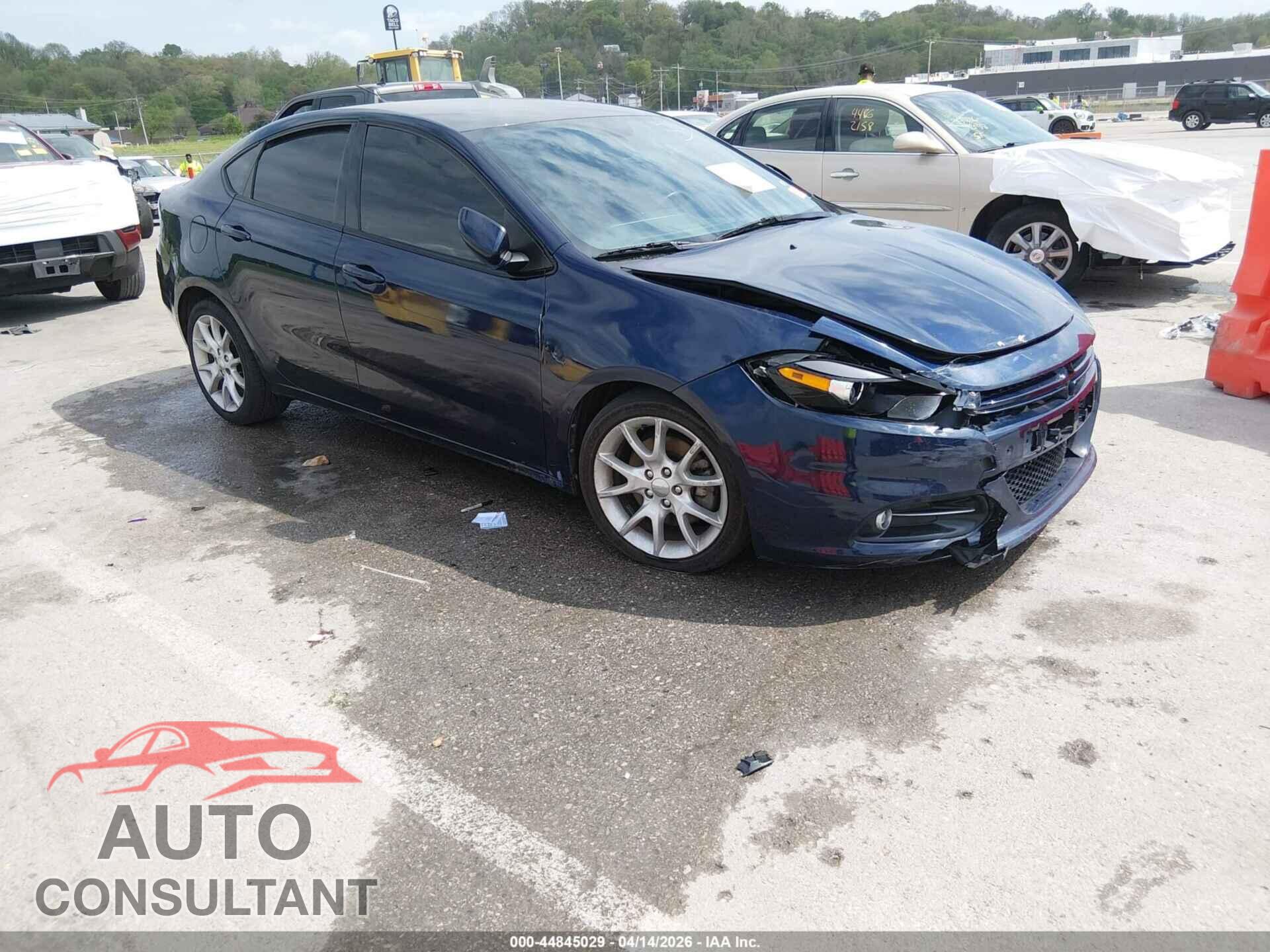 DODGE DART 2013 - 1C3CDFBA1DD267421