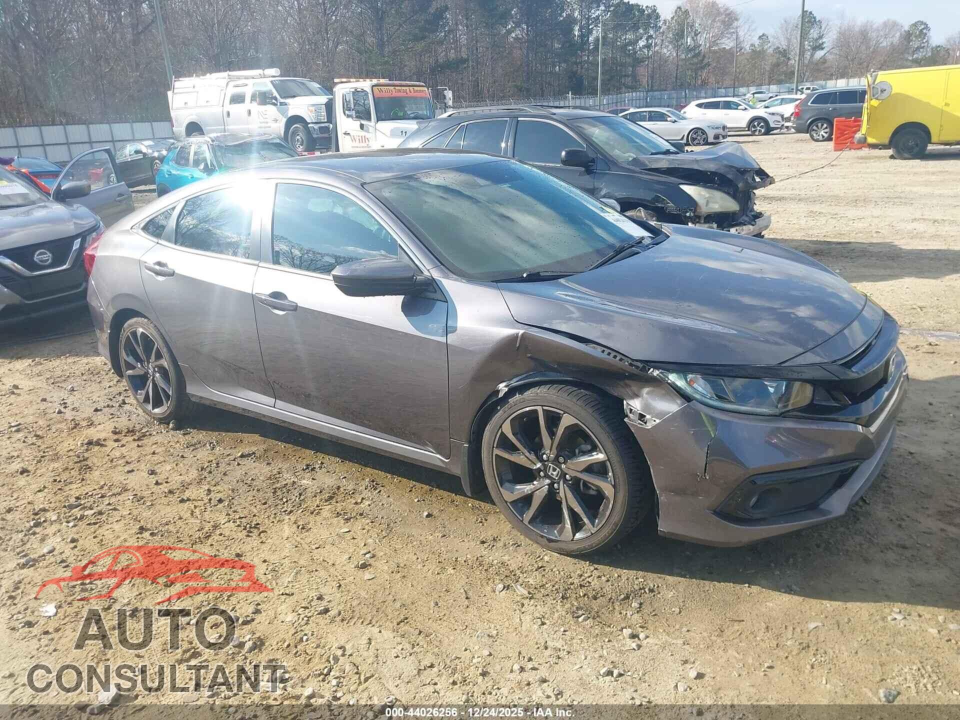 HONDA CIVIC 2019 - 2HGFC2F88KH581158