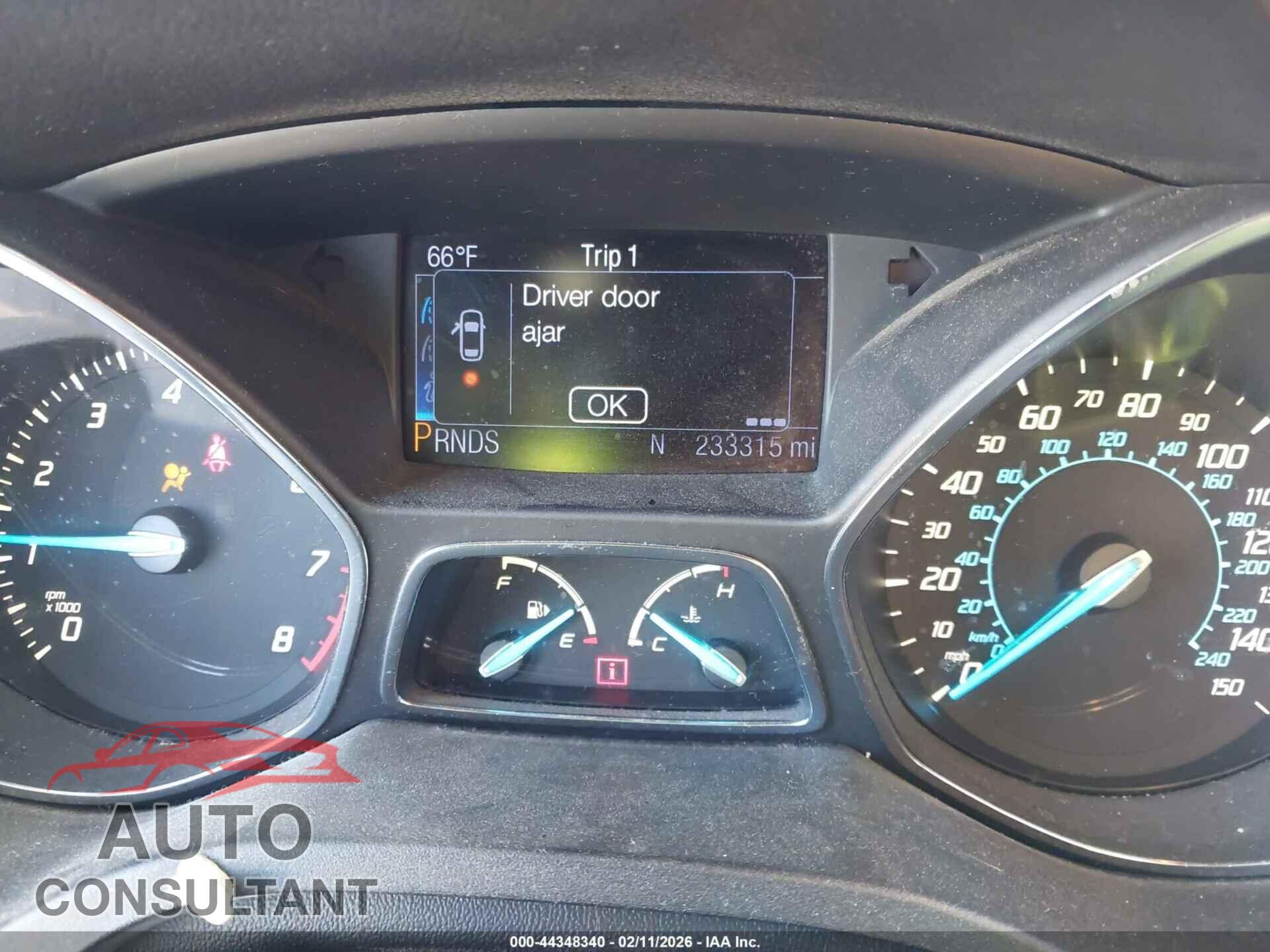 FORD ESCAPE 2013 - 1FMCU0H9XDUB98150