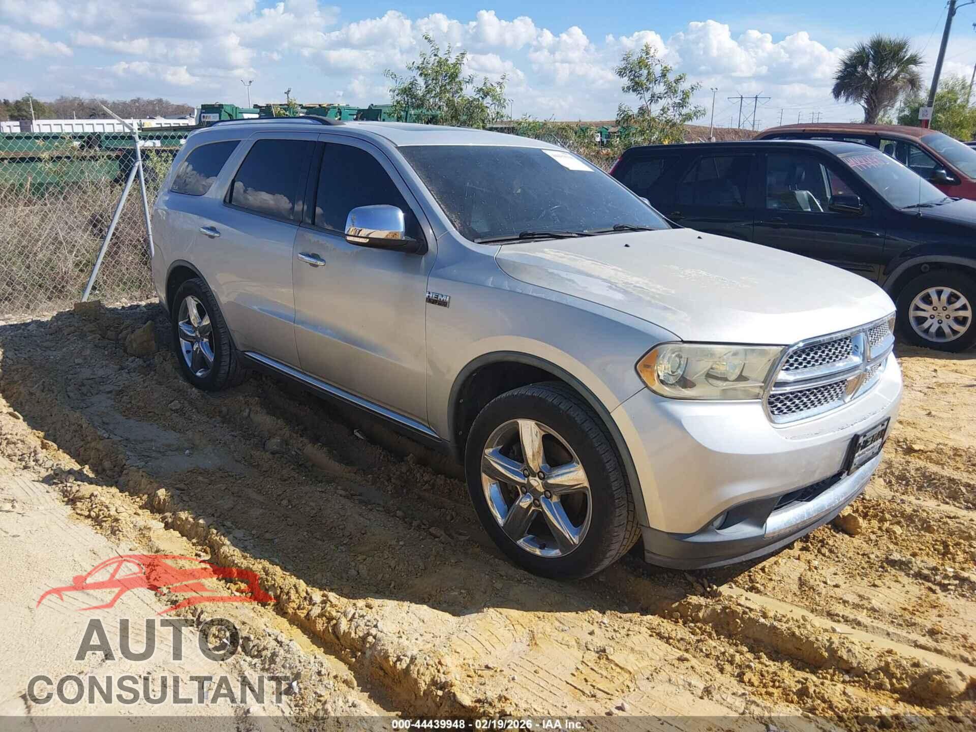 DODGE DURANGO 2011 - 1D4SD5GTXBC682013