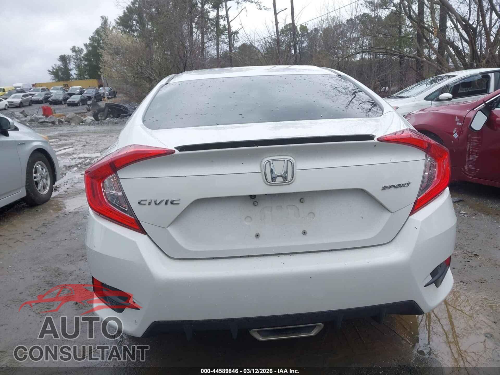 HONDA CIVIC 2019 - 2HGFC2F86KH582955