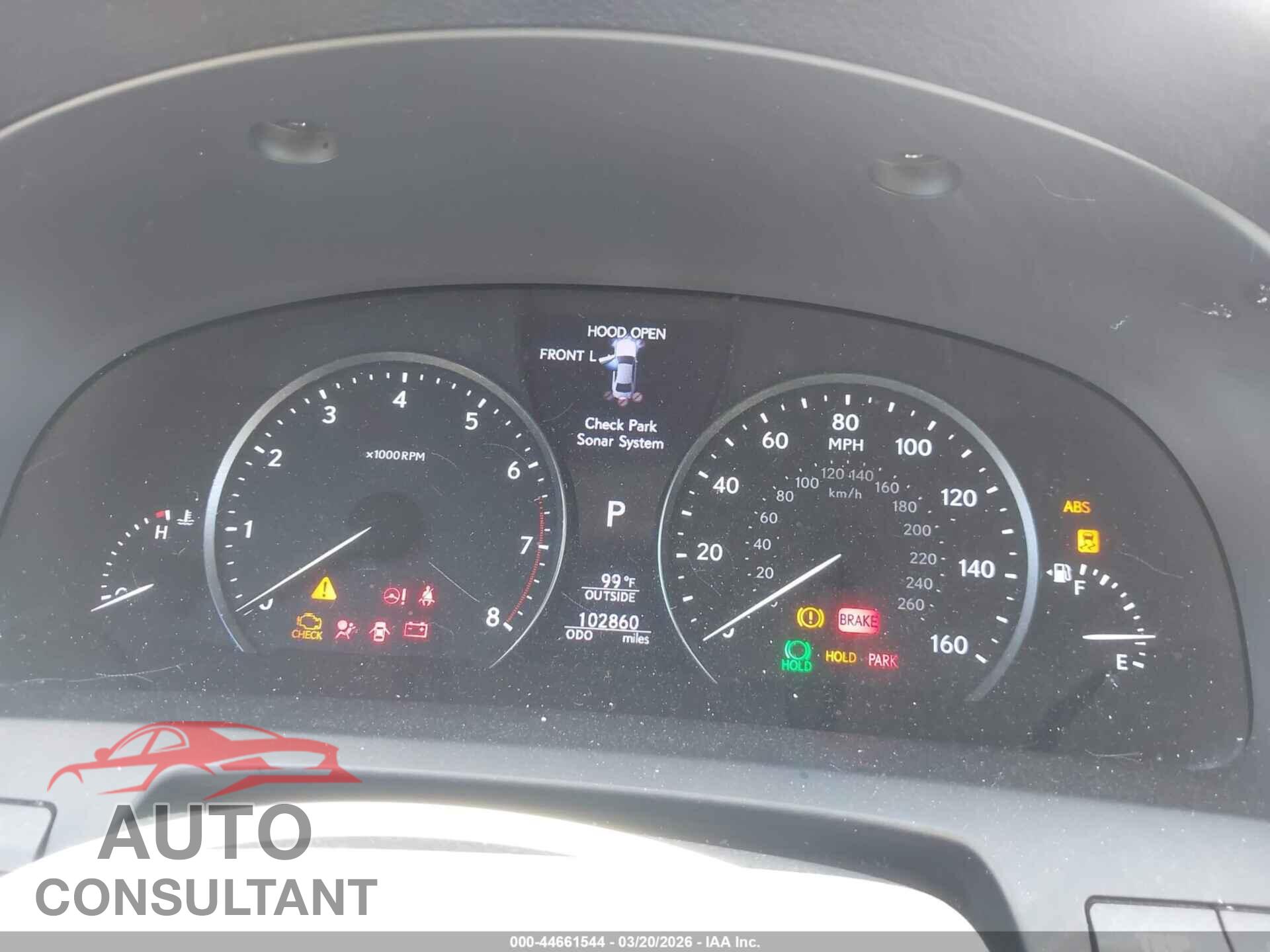 LEXUS LS 460 2015 - JTHGL5EF7F5055832