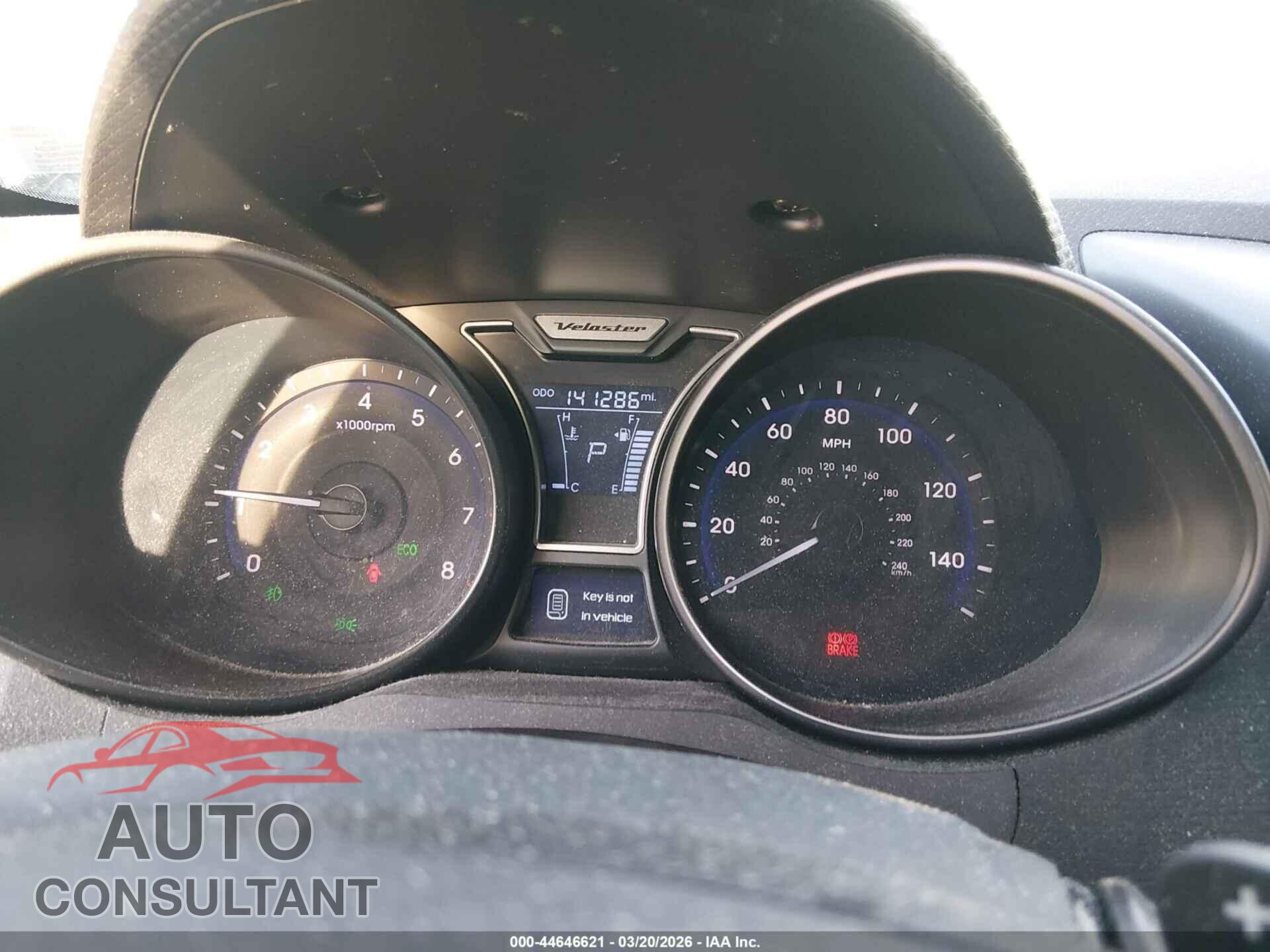 HYUNDAI VELOSTER 2014 - KMHTC6AE9EU203742